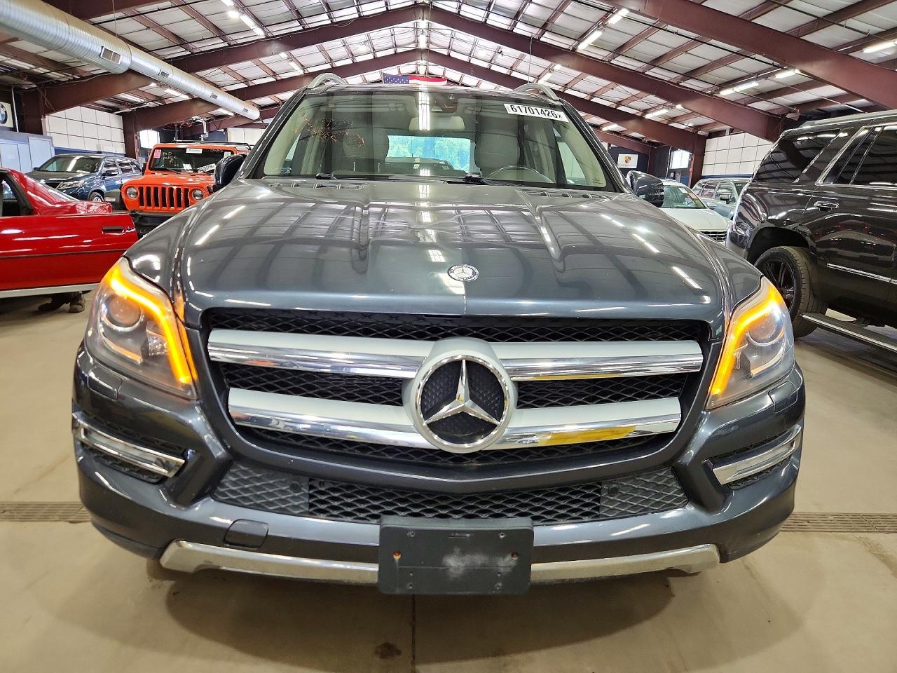 2013 Mercedes-benz Gl 450 4matic Blue vin: 4JGDF7CE9DA141287