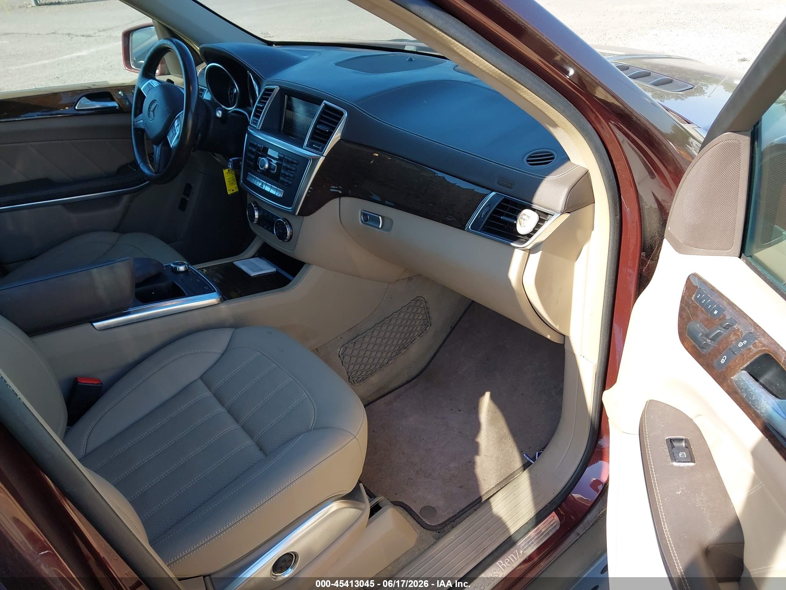 2013 Mercedes-benz Gl 450 4matic Dark Brown vin: 4JGDF7CE9DA152385
