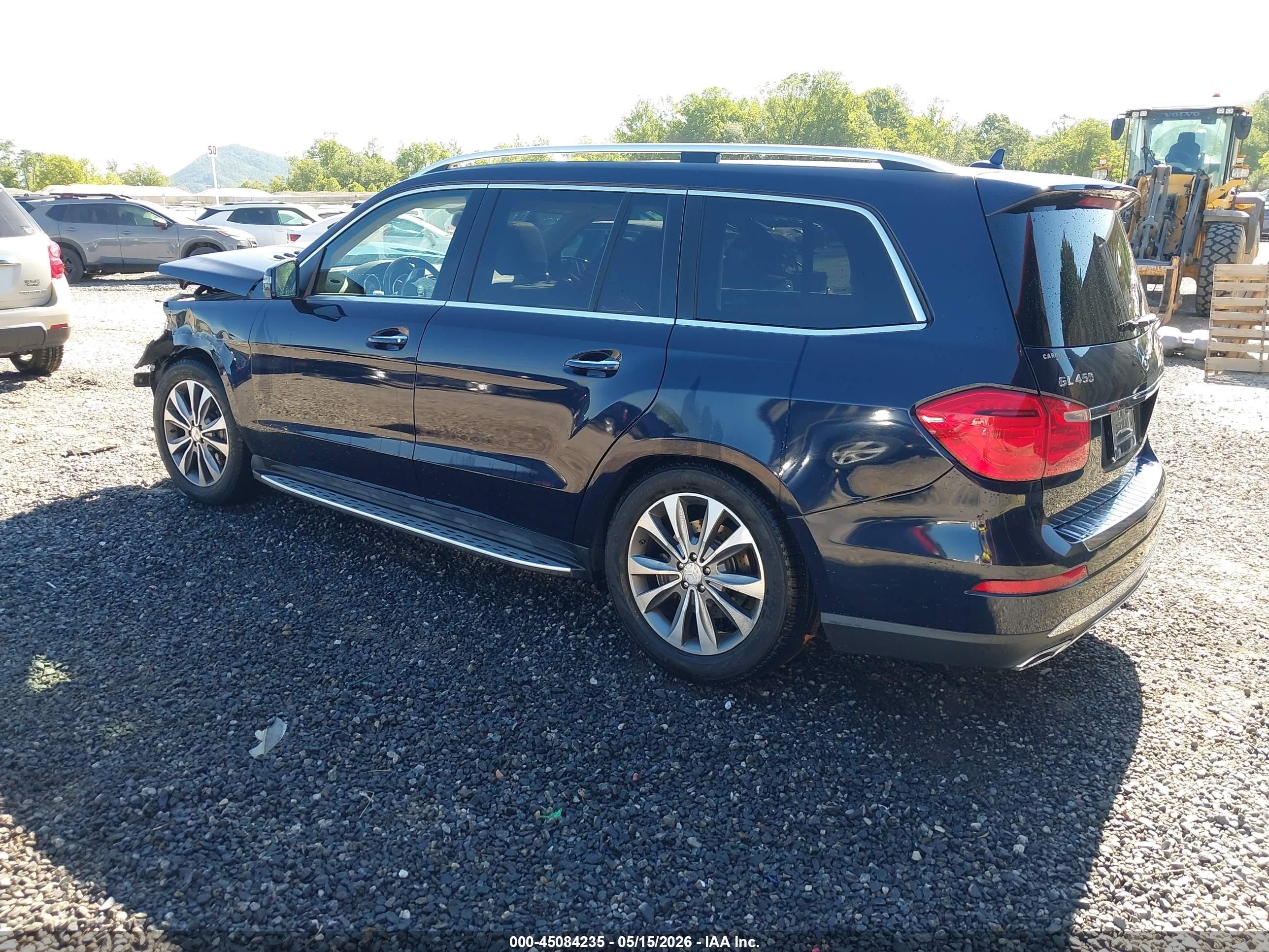 2013 Mercedes-benz Gl 450 4matic Black vin: 4JGDF7CE9DA163693