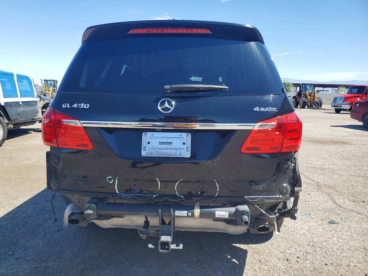 2013 Mercedes-benz Gl 450 4matic Черный vin: 4JGDF7CE9DA170997