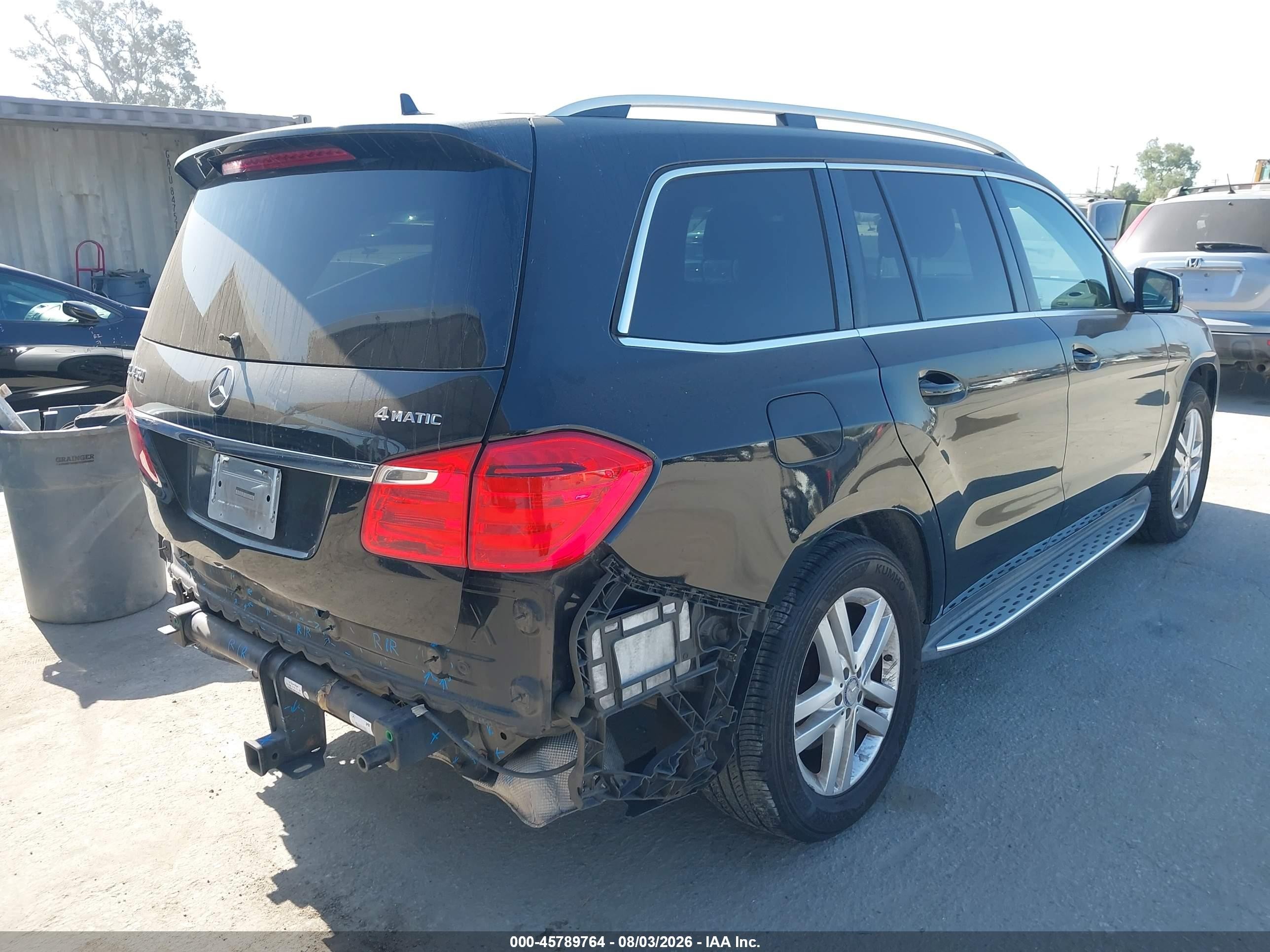 2013 Mercedes-benz Gl 450 4matic Black vin: 4JGDF7CE9DA240269