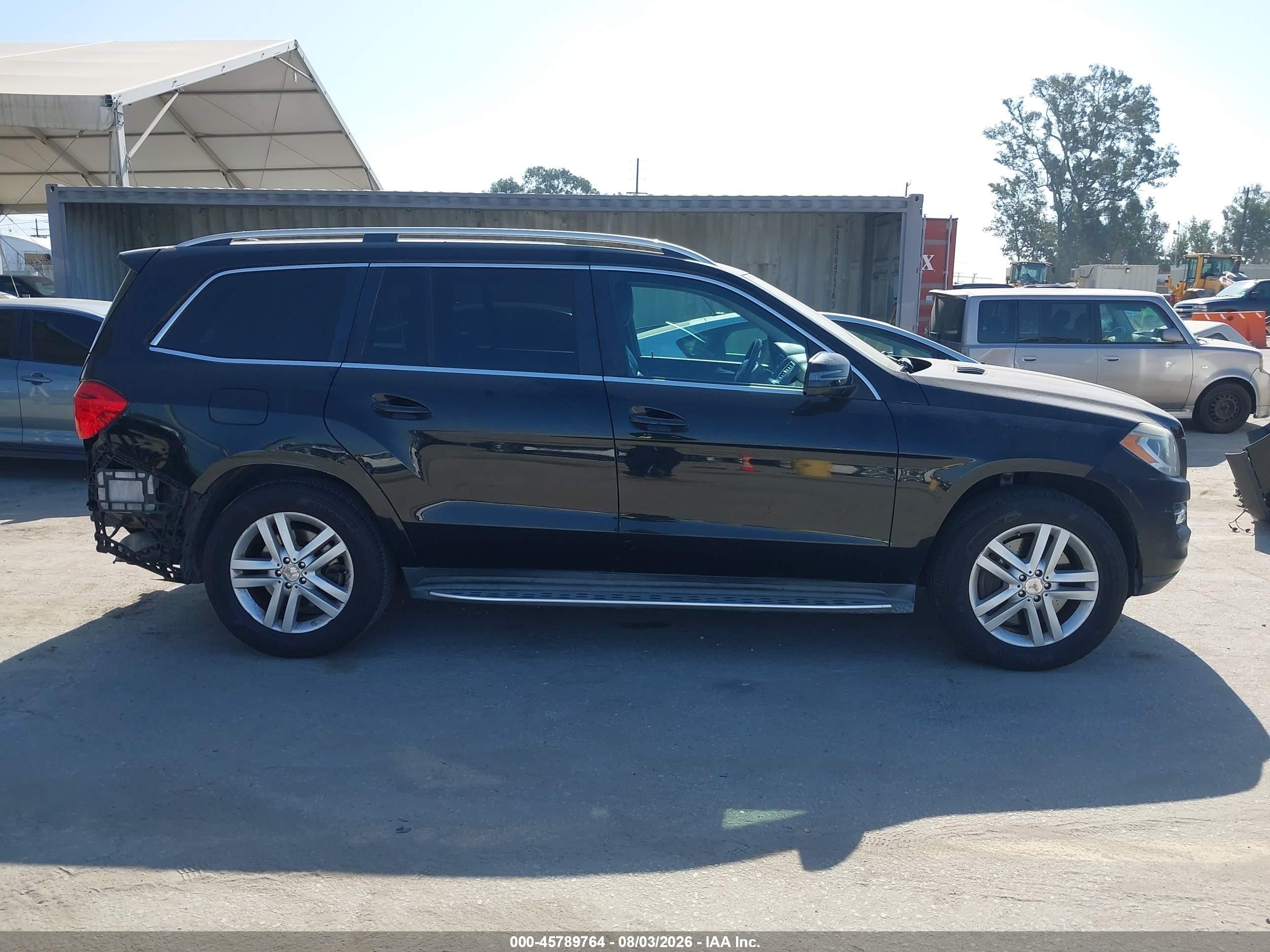 2013 Mercedes-benz Gl 450 4matic Black vin: 4JGDF7CE9DA240269