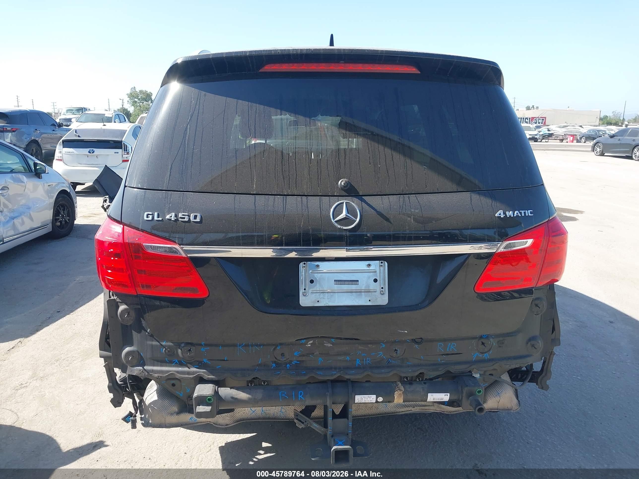 2013 Mercedes-benz Gl 450 4matic Black vin: 4JGDF7CE9DA240269