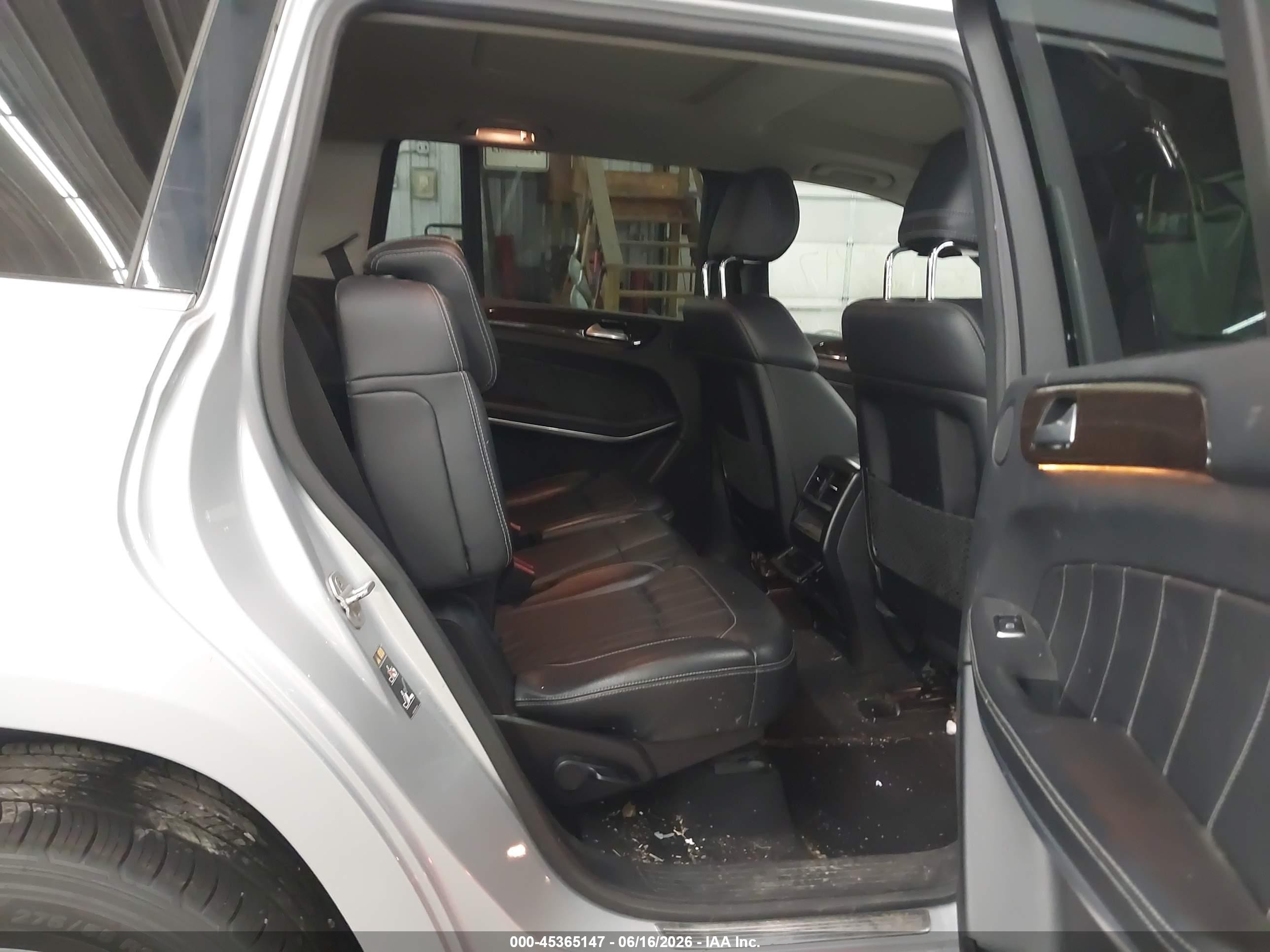 2013 Mercedes-benz Gl 450 4matic Silver vin: 4JGDF7CE9DA256424