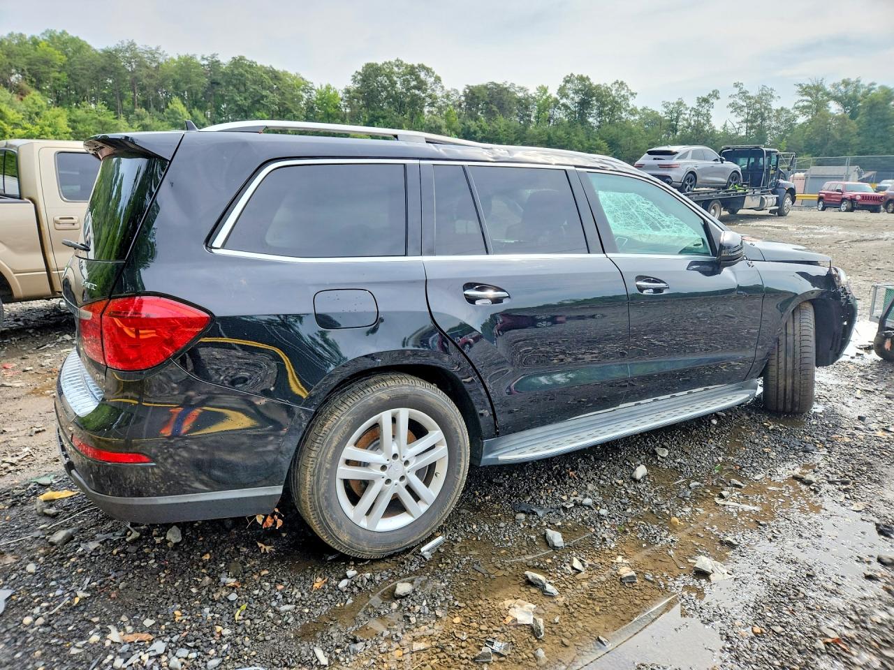 2013 Mercedes-benz Gl 450 4matic Black vin: 4JGDF7CE9DA263972