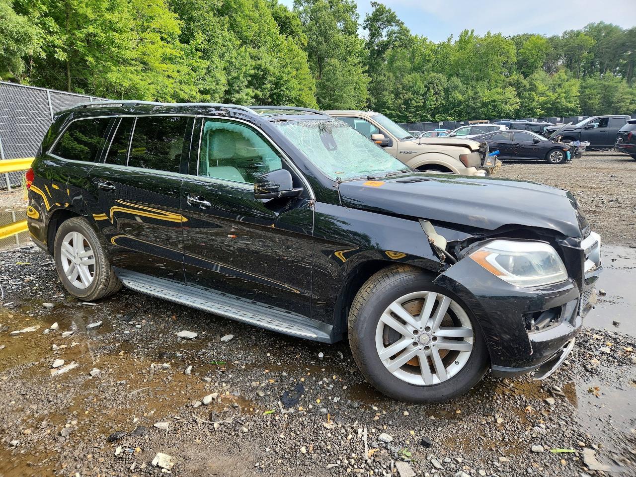 2013 Mercedes-benz Gl 450 4matic Black vin: 4JGDF7CE9DA263972