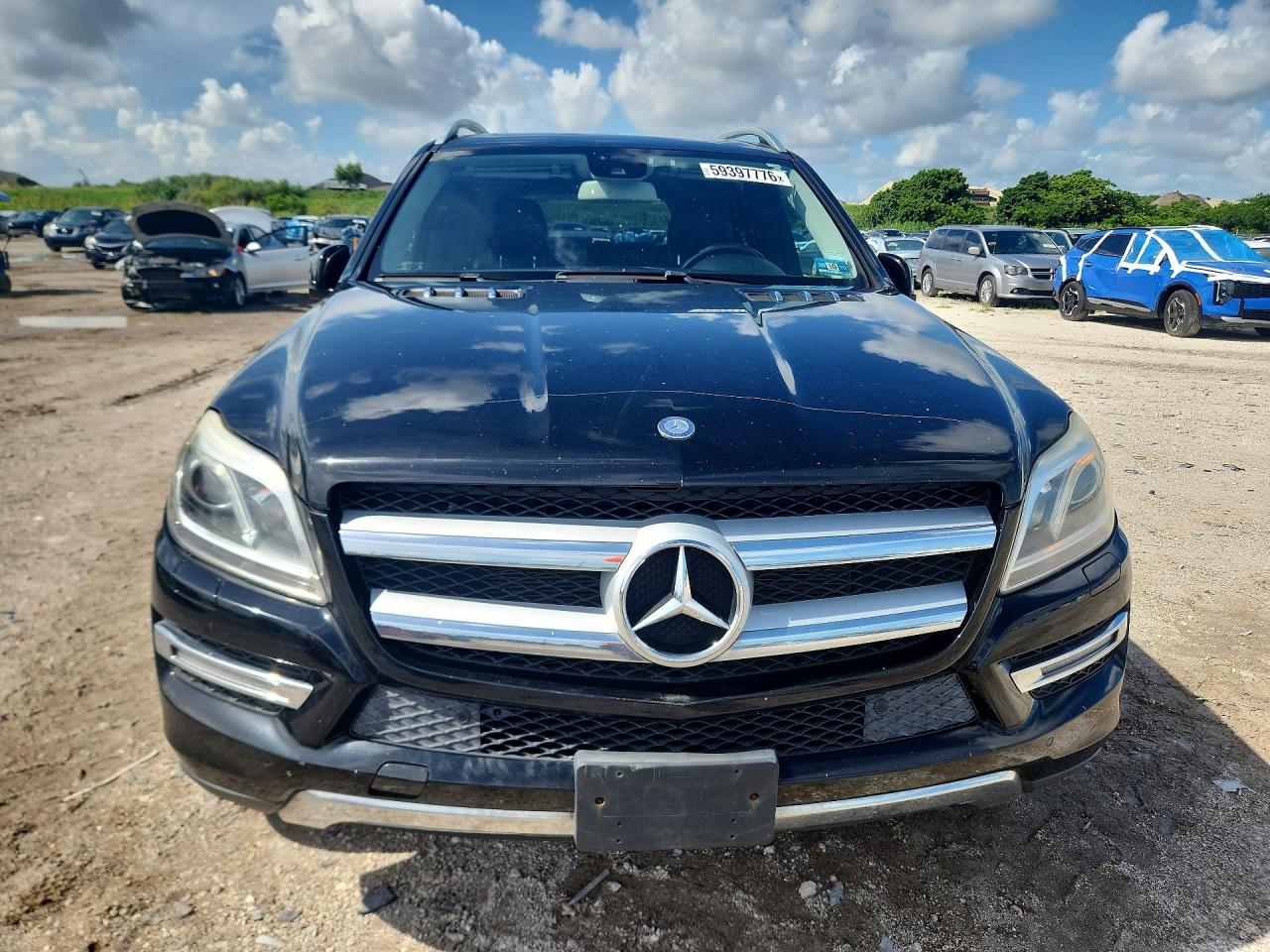 2014 Mercedes-benz Gl 450 4matic Black vin: 4JGDF7CE9EA280434