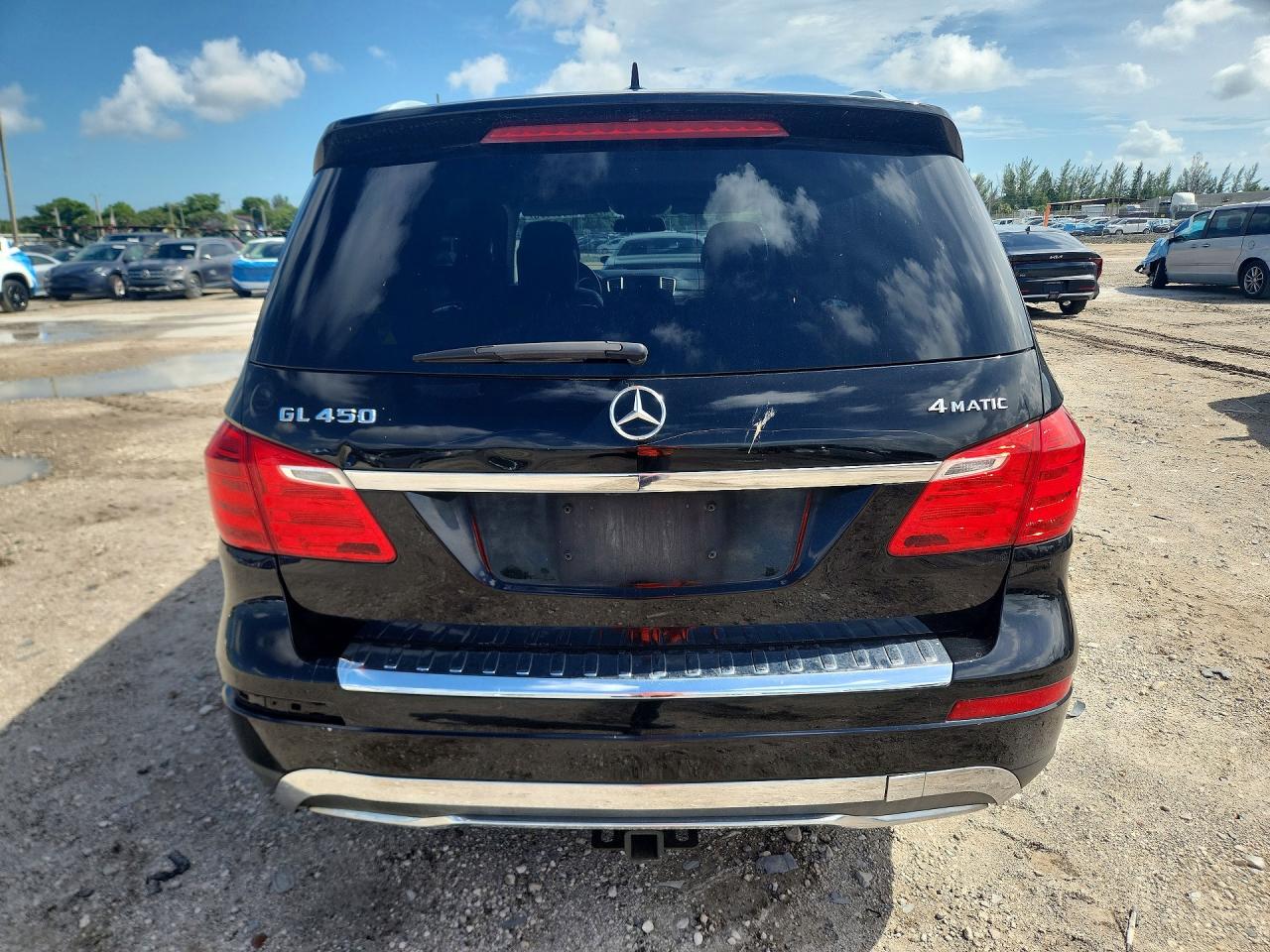 2014 Mercedes-benz Gl 450 4matic Black vin: 4JGDF7CE9EA280434