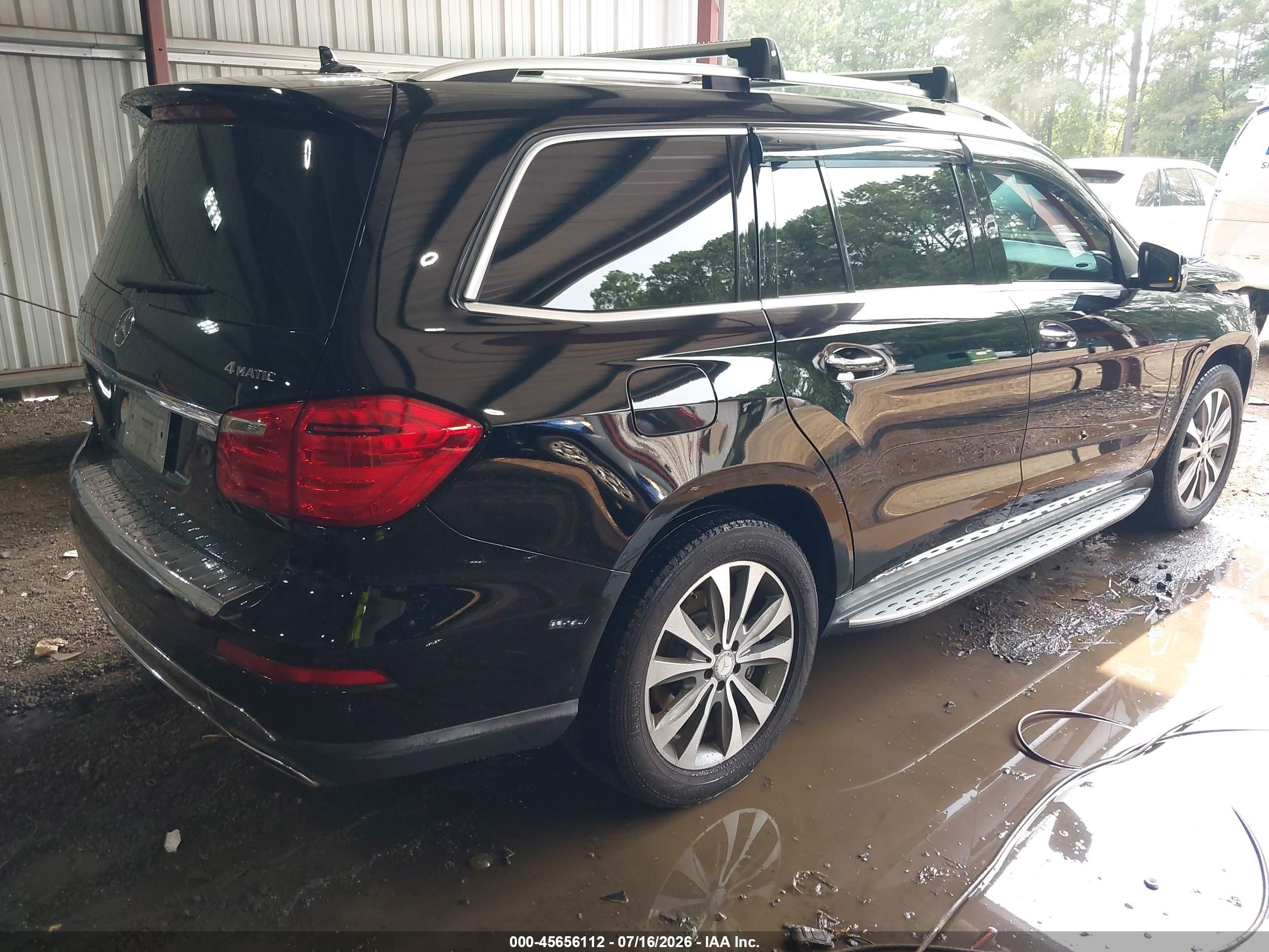 2014 Mercedes-benz Gl 450 4matic Black vin: 4JGDF7CE9EA294916