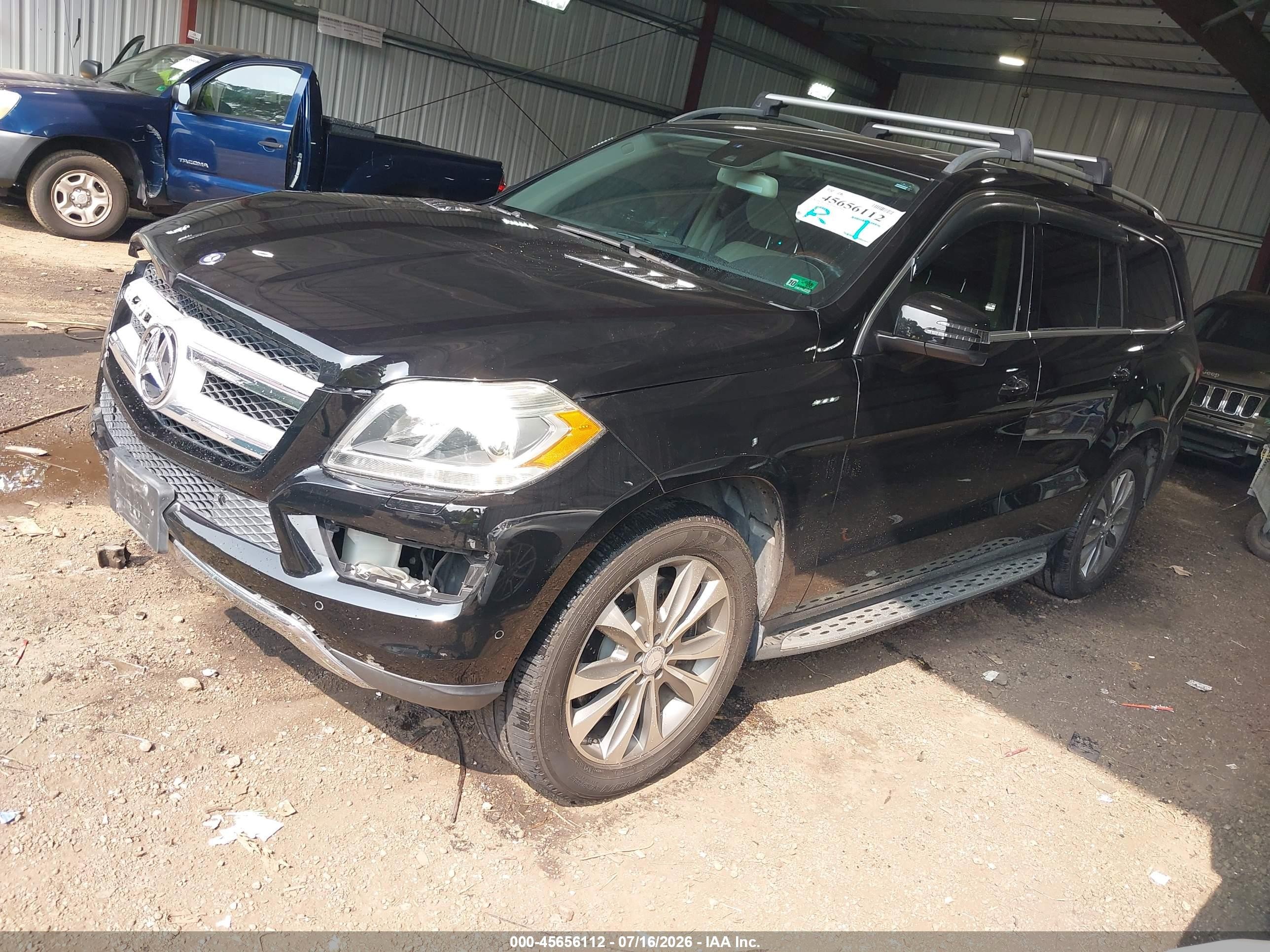 2014 Mercedes-benz Gl 450 4matic Black vin: 4JGDF7CE9EA294916