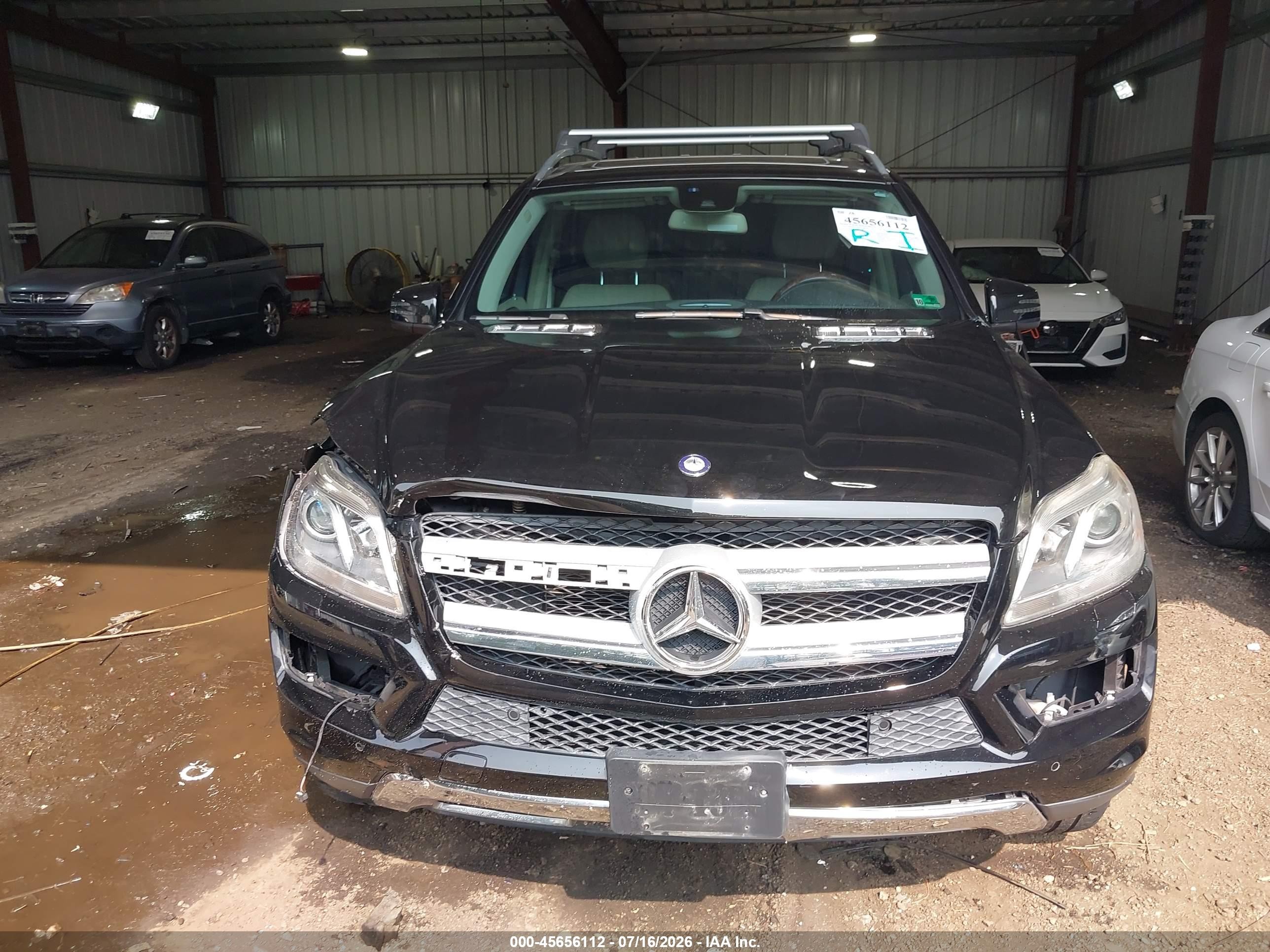 2014 Mercedes-benz Gl 450 4matic Black vin: 4JGDF7CE9EA294916