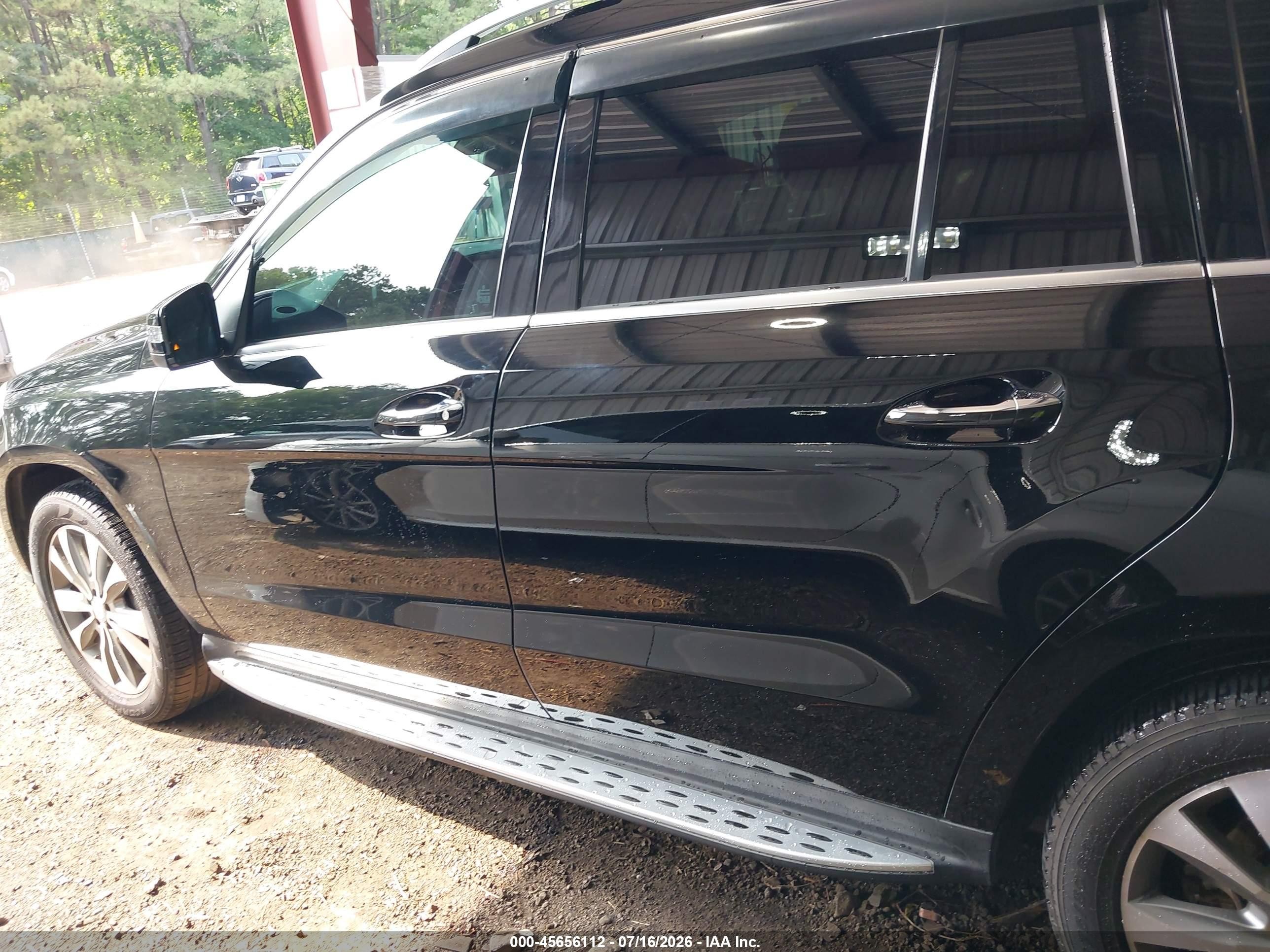 2014 Mercedes-benz Gl 450 4matic Black vin: 4JGDF7CE9EA294916