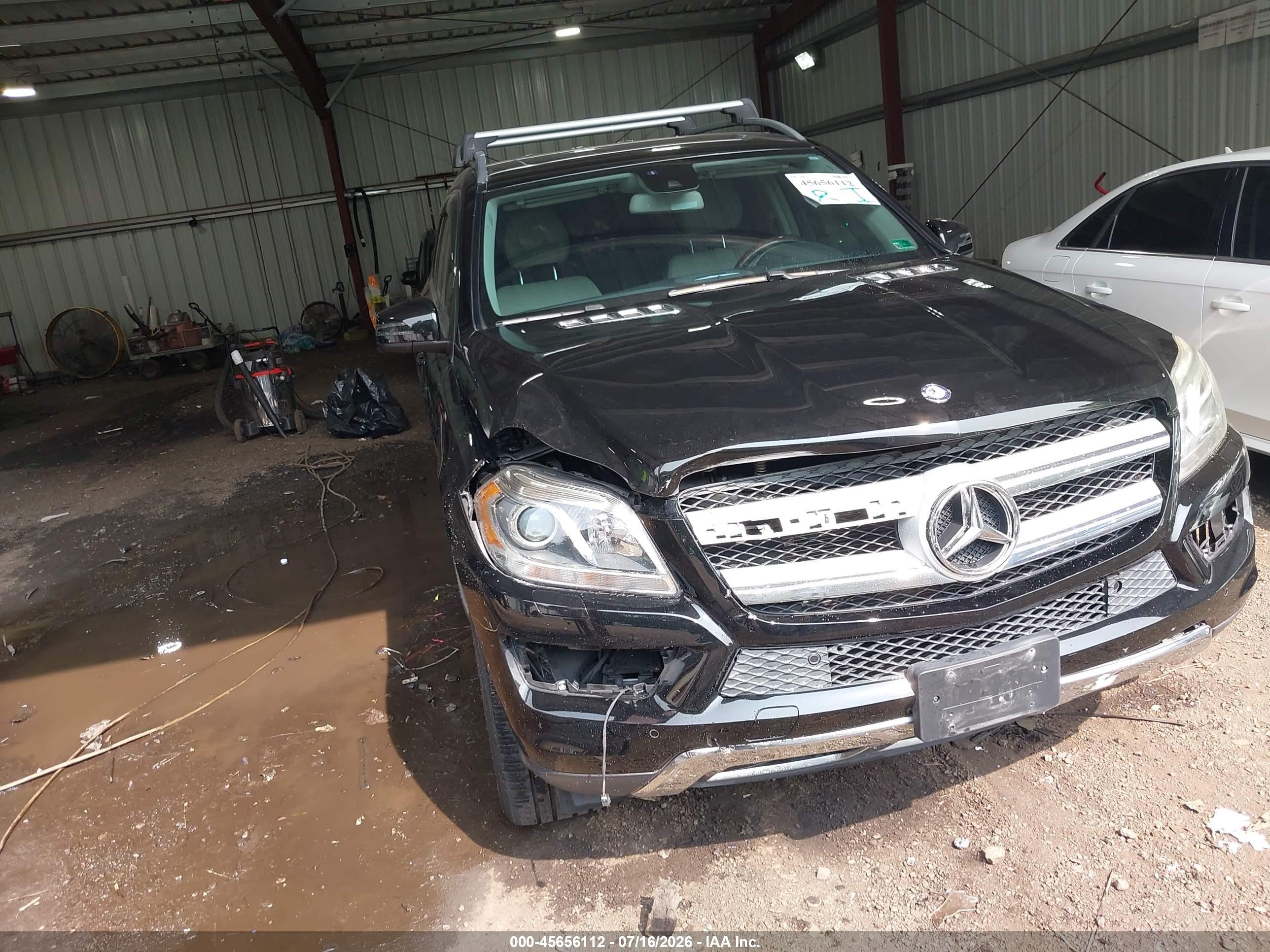 2014 Mercedes-benz Gl 450 4matic Black vin: 4JGDF7CE9EA294916