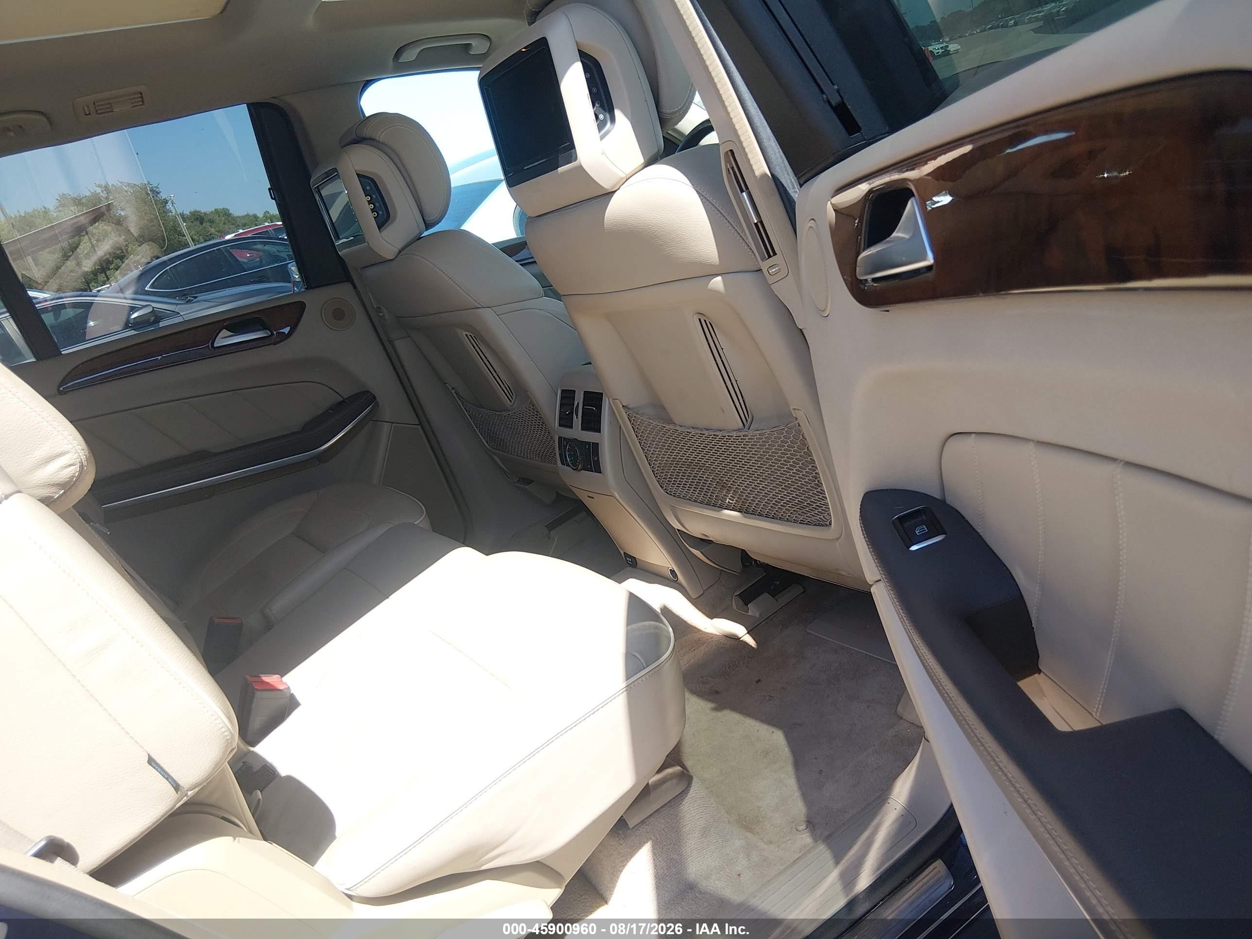 2014 Mercedes-benz Gl 450 4matic Navy vin: 4JGDF7CE9EA321287