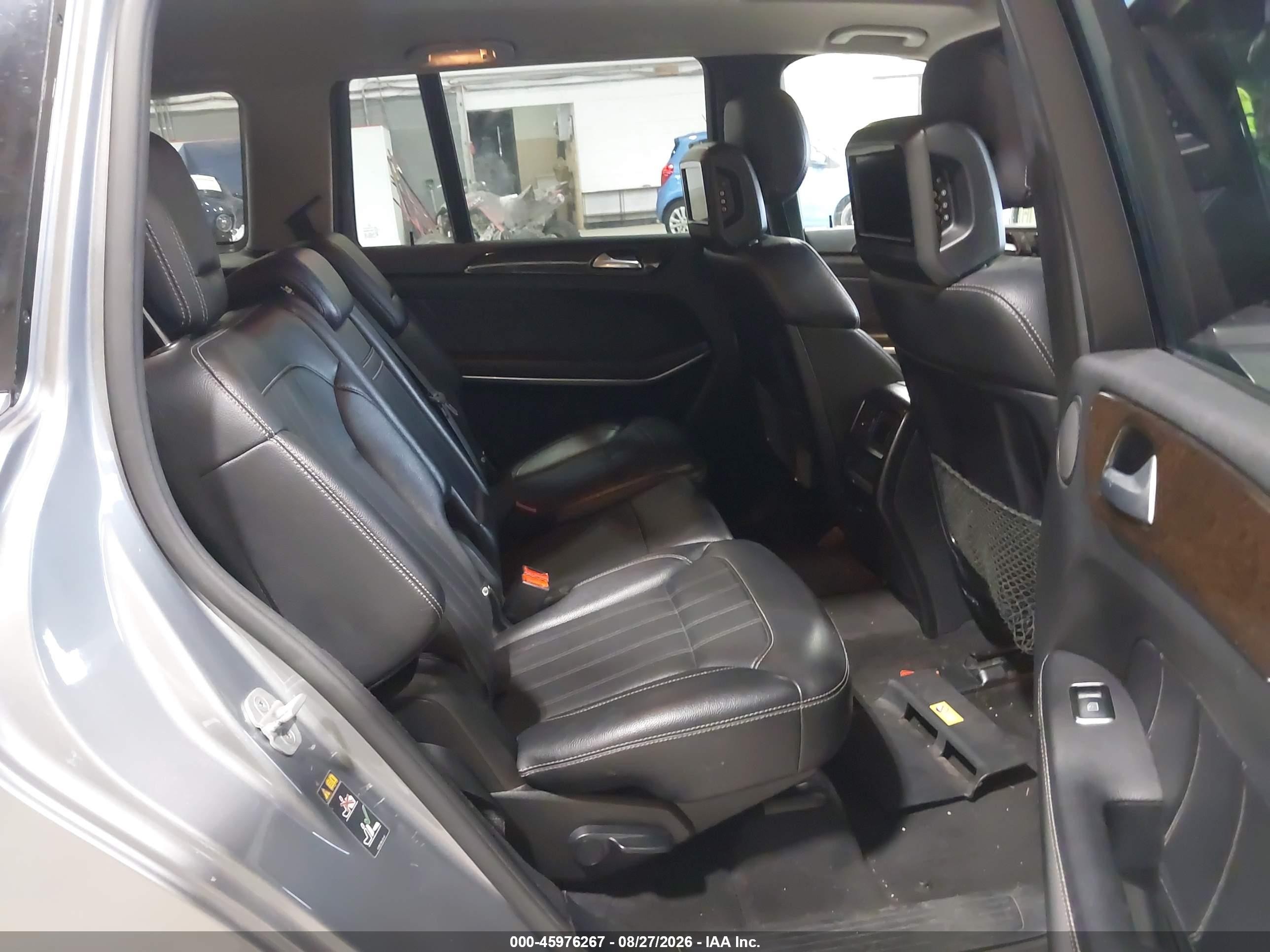 2014 Mercedes-benz Gl 450 4matic Silver vin: 4JGDF7CE9EA357657