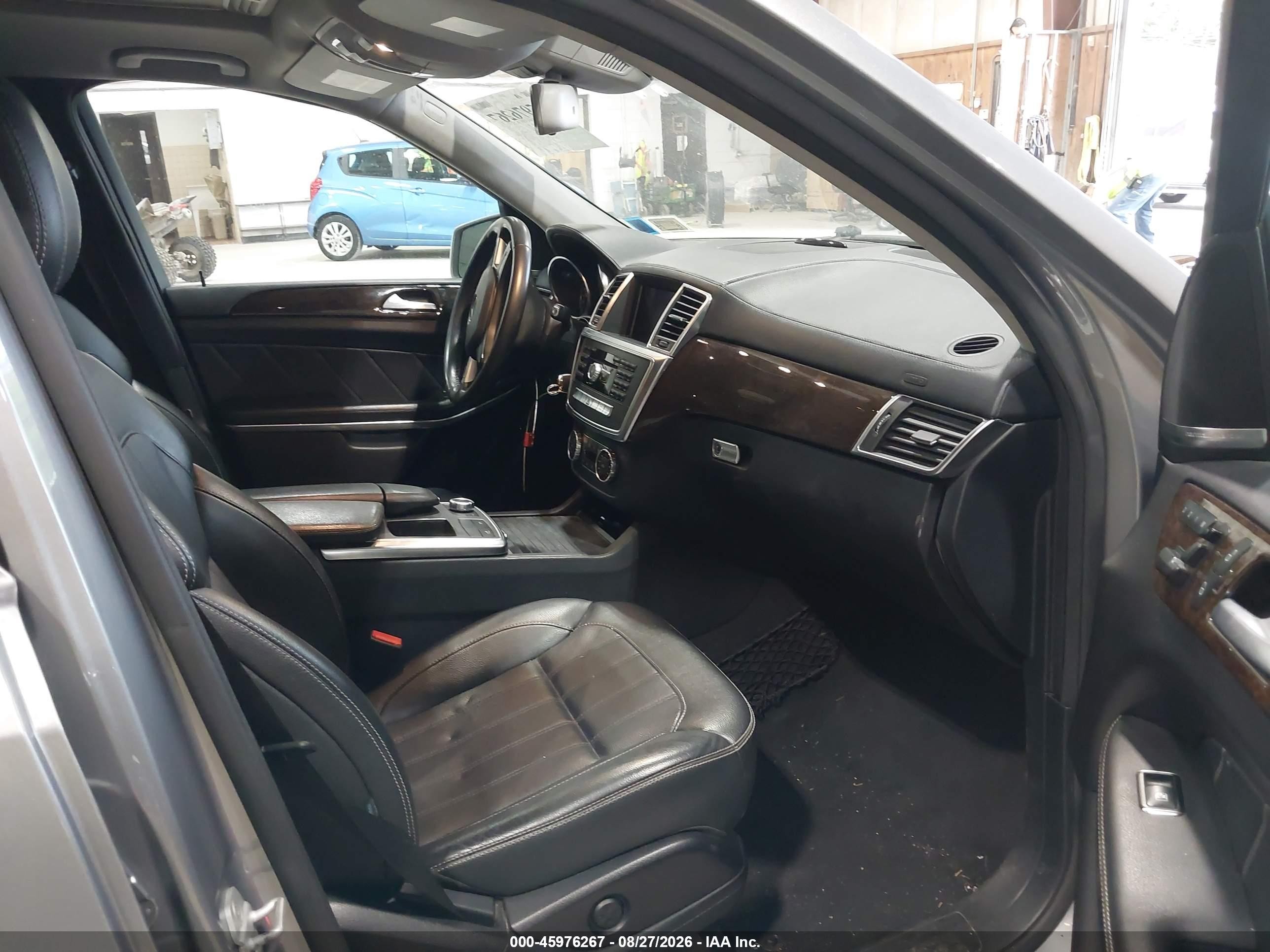 2014 Mercedes-benz Gl 450 4matic Silver vin: 4JGDF7CE9EA357657