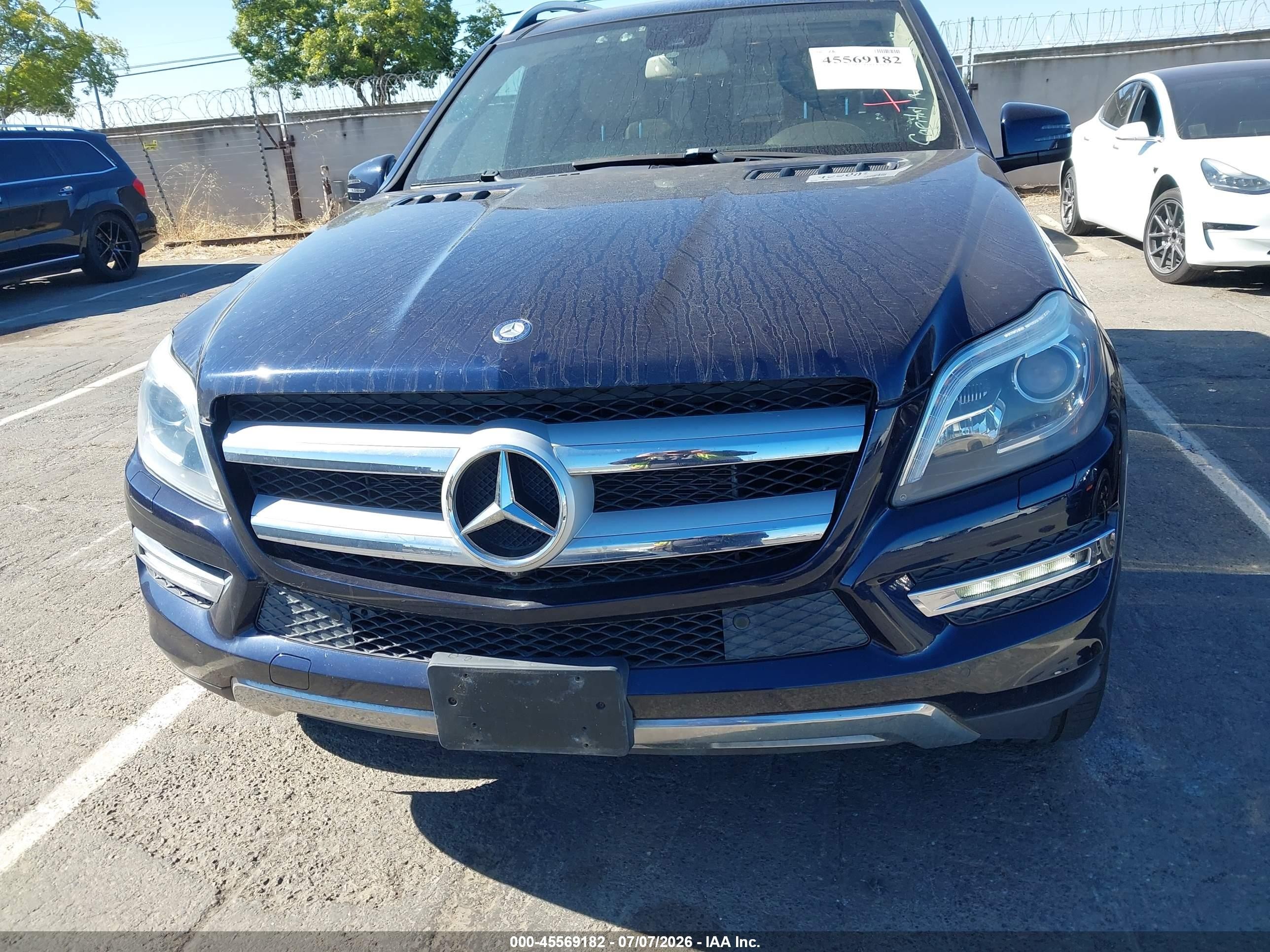2014 Mercedes-benz Gl 450 4matic Black vin: 4JGDF7CE9EA405755