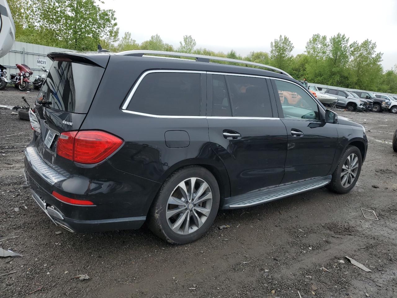 2014 Mercedes-benz Gl 450 4matic Black vin: 4JGDF7CE9EA418375