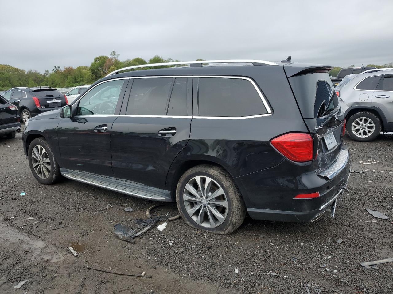 2014 Mercedes-benz Gl 450 4matic Black vin: 4JGDF7CE9EA418375