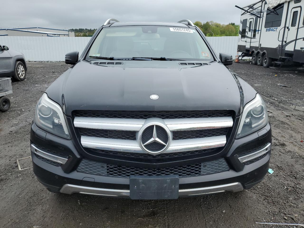 2014 Mercedes-benz Gl 450 4matic Black vin: 4JGDF7CE9EA418375