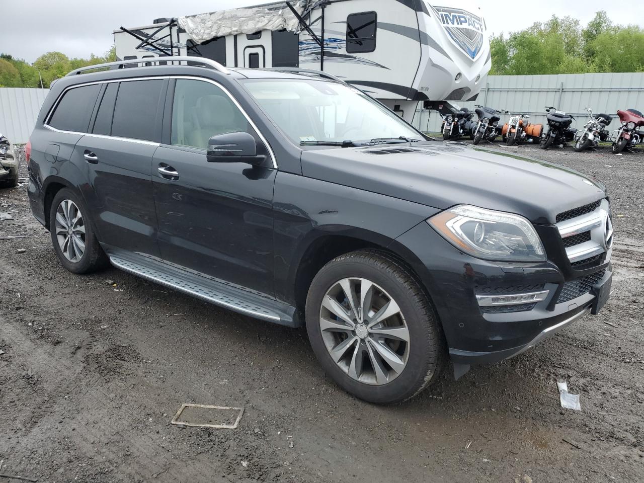2014 Mercedes-benz Gl 450 4matic Black vin: 4JGDF7CE9EA418375