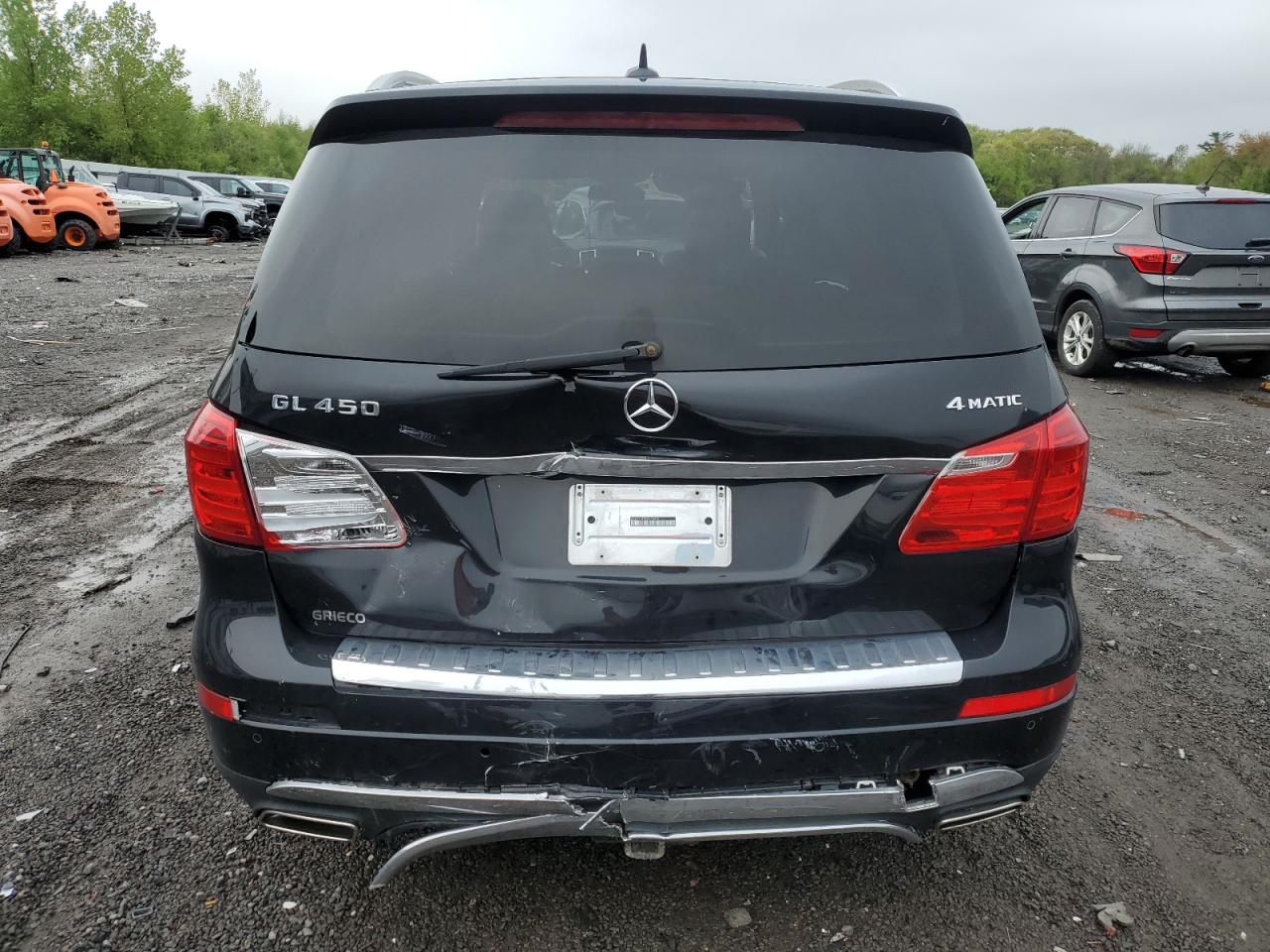 2014 Mercedes-benz Gl 450 4matic Black vin: 4JGDF7CE9EA418375