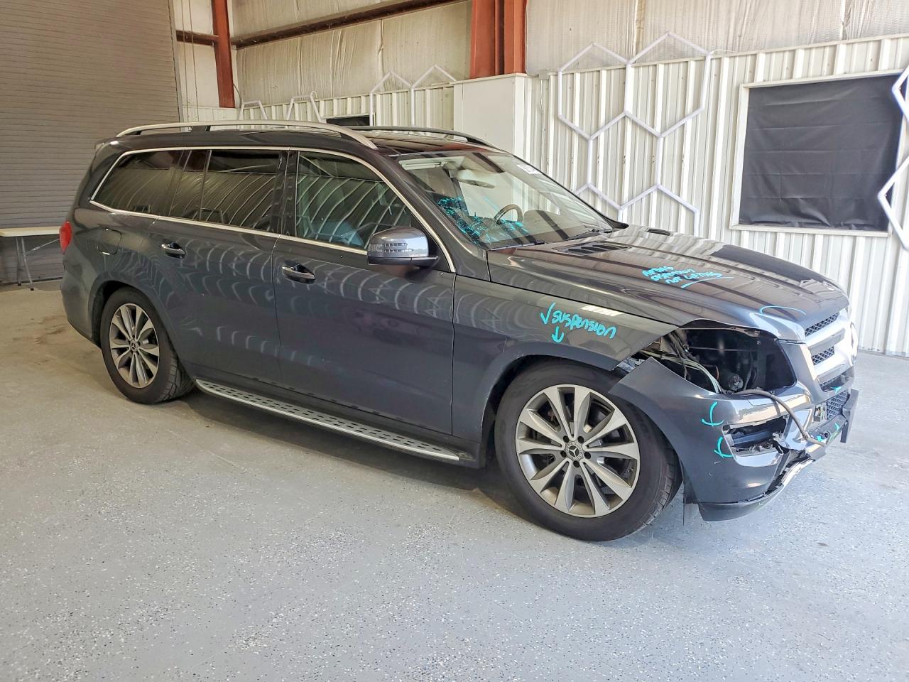 2014 Mercedes-benz Gl 450 4matic Blue vin: 4JGDF7CE9EA421650