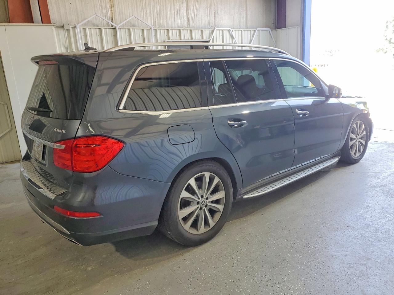 2014 Mercedes-benz Gl 450 4matic Blue vin: 4JGDF7CE9EA421650