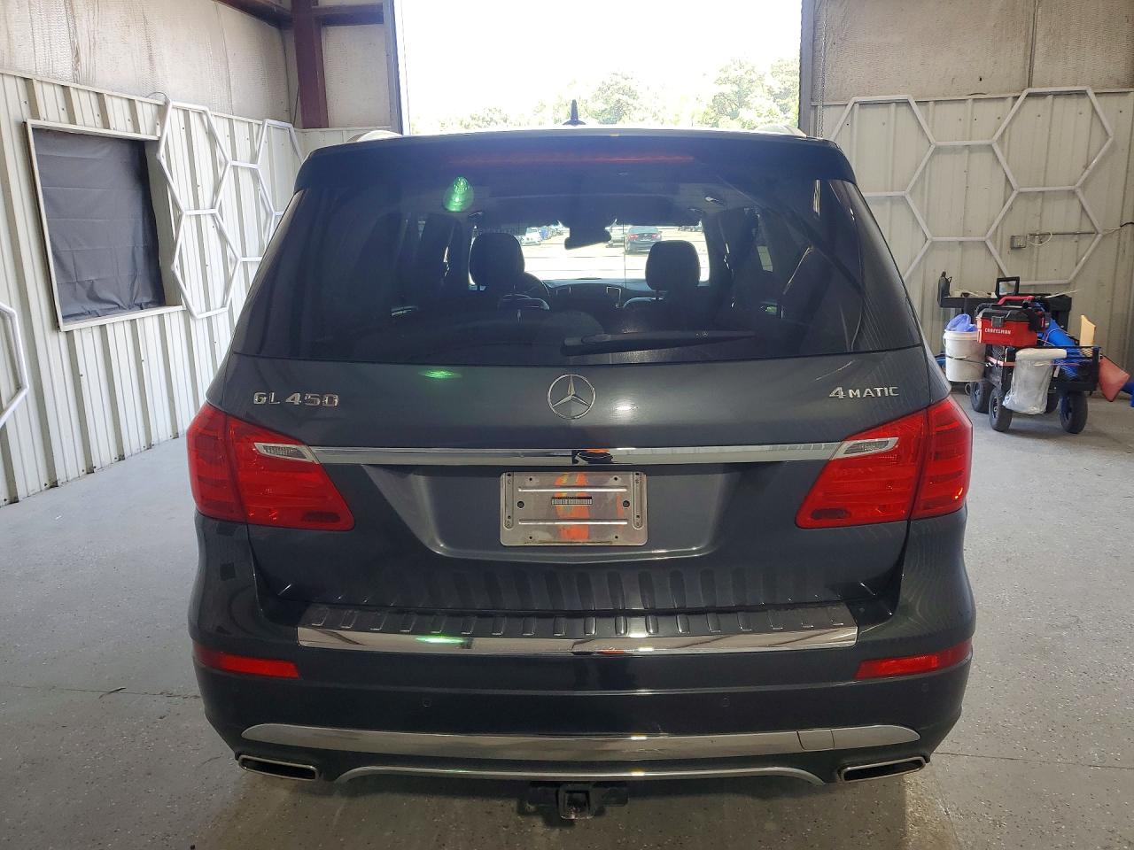 2014 Mercedes-benz Gl 450 4matic Blue vin: 4JGDF7CE9EA421650
