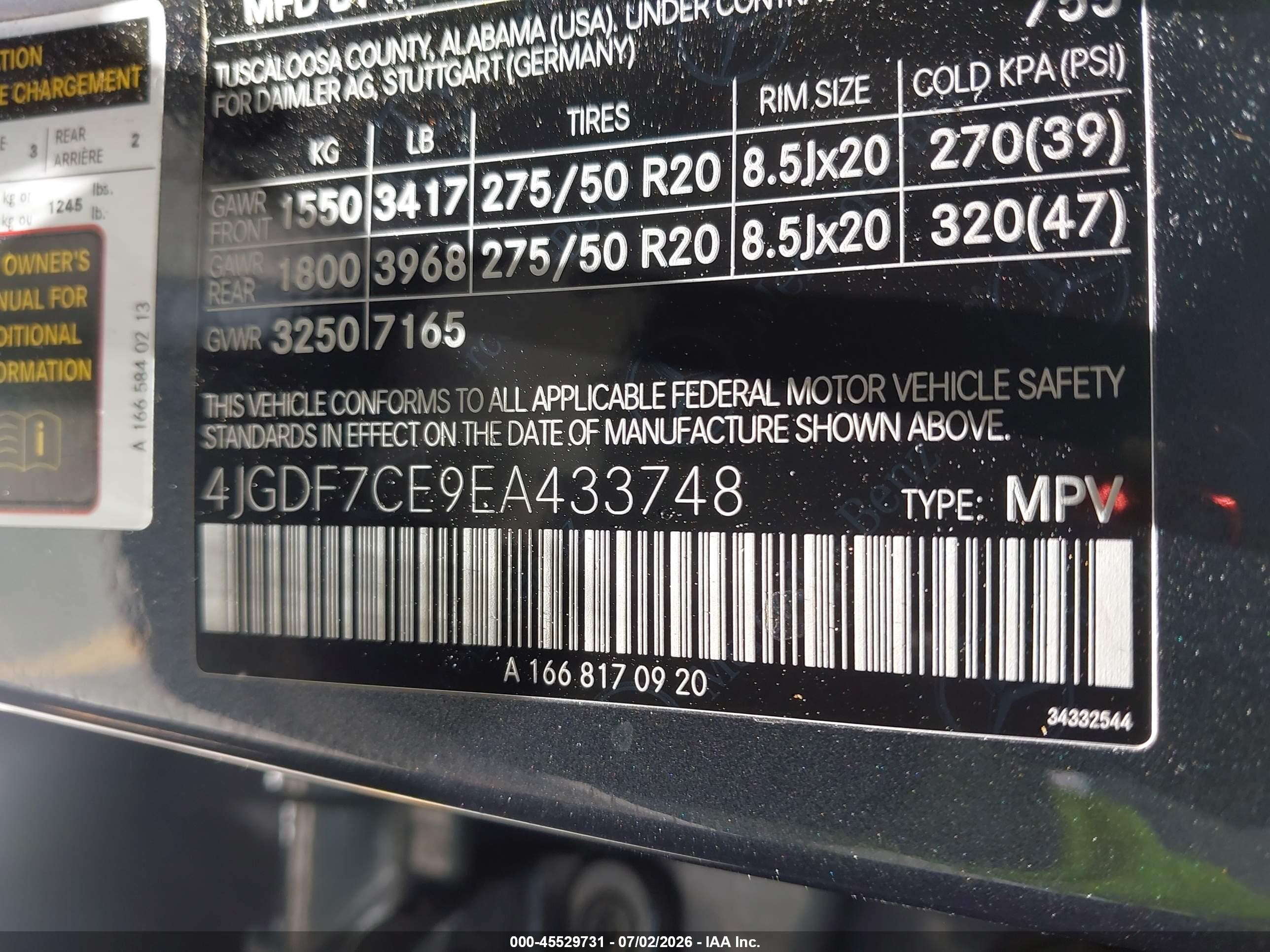 2014 Mercedes-benz Gl 450 4matic Gray vin: 4JGDF7CE9EA433748