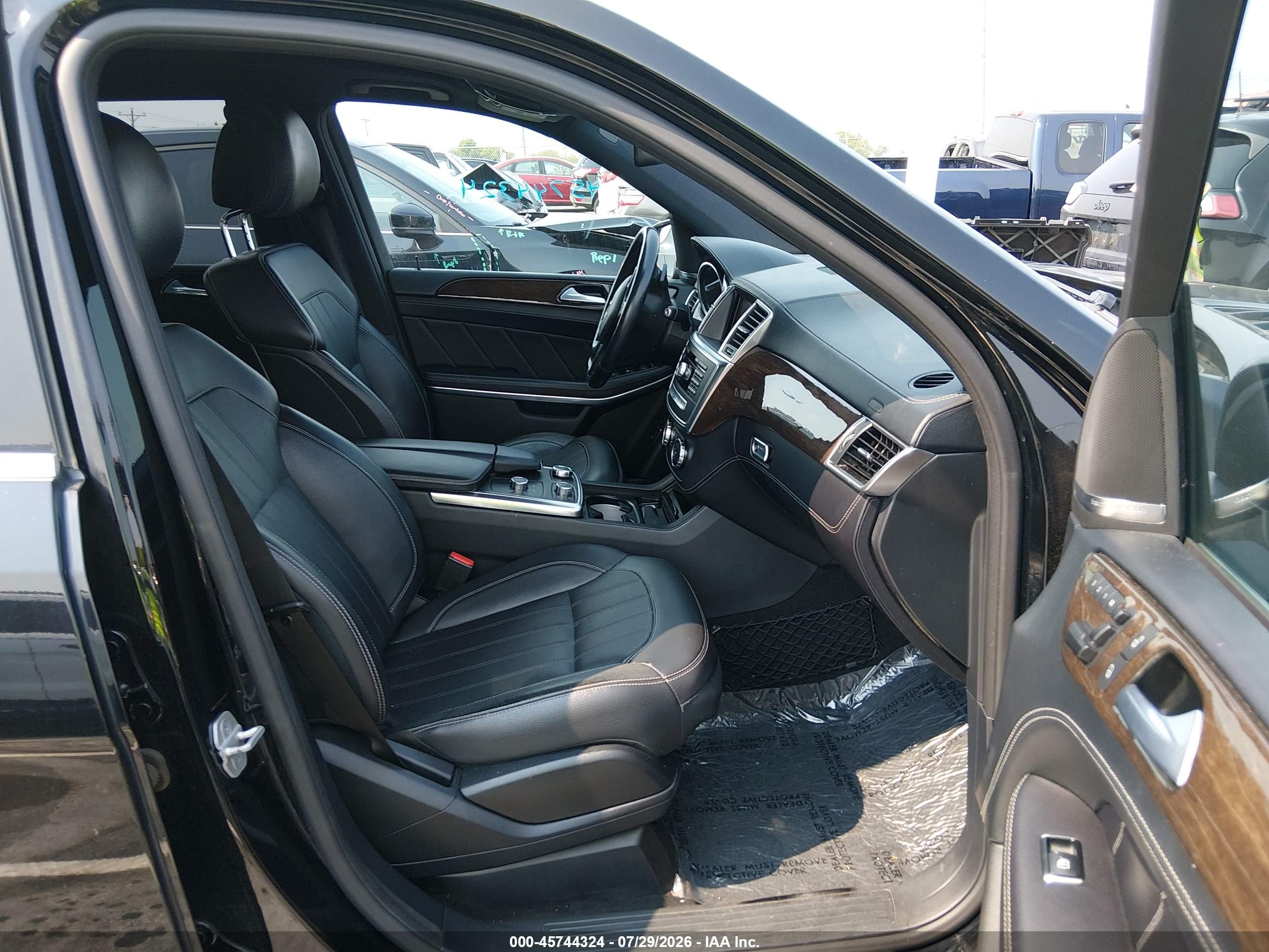 2014 Mercedes-benz Gl 450 4matic Black vin: 4JGDF7CE9EA438030
