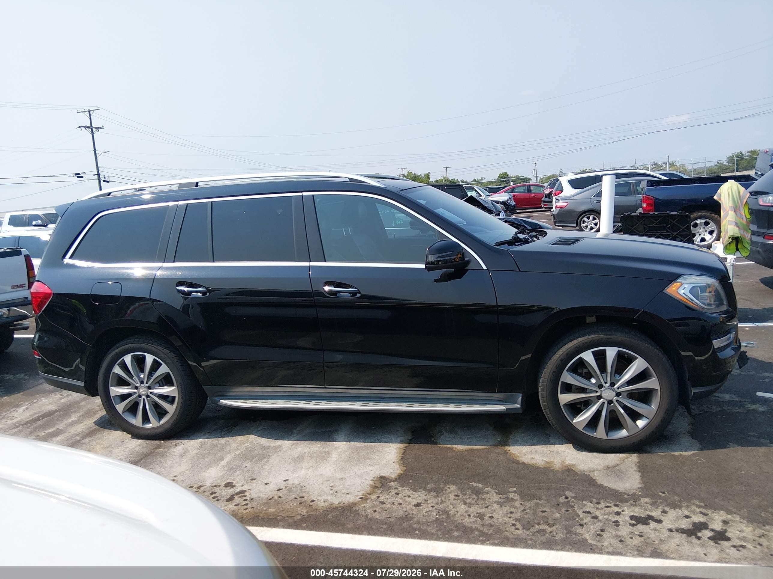 2014 Mercedes-benz Gl 450 4matic Black vin: 4JGDF7CE9EA438030