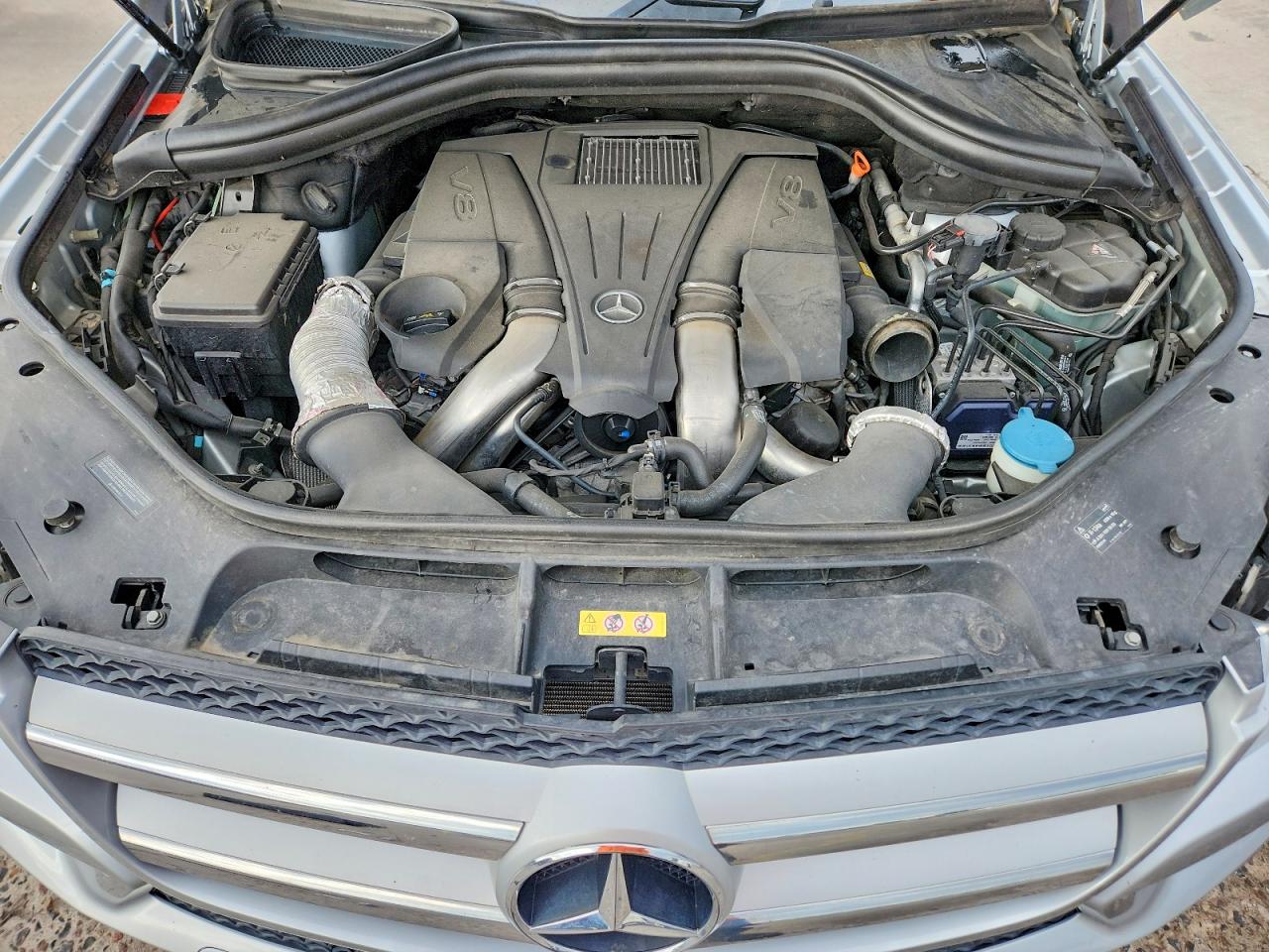 2013 Mercedes-benz Gl 450 4matic Серебряный vin: 4JGDF7CEXDA101641