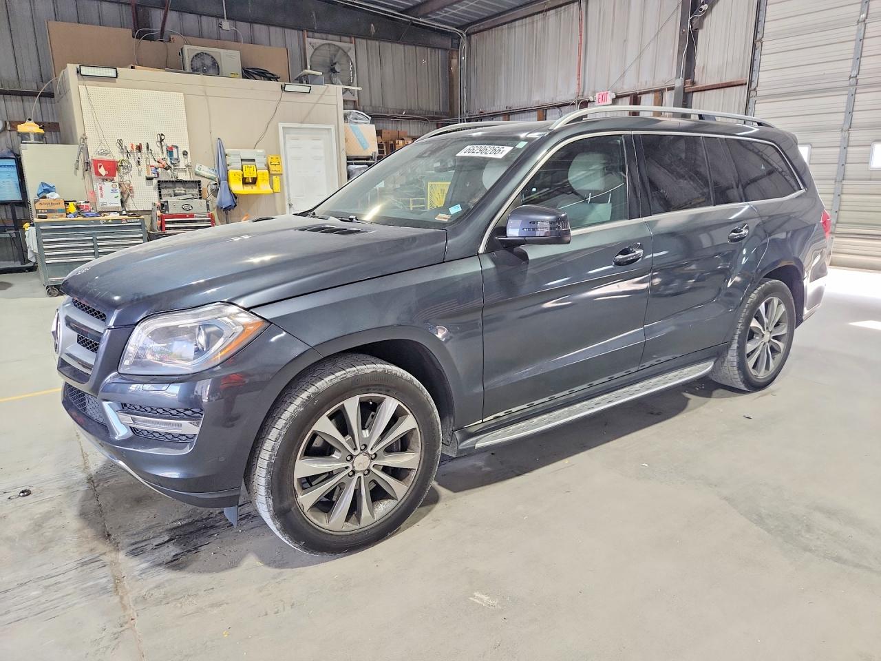 2013 Mercedes-benz Gl 450 4matic Gray vin: 4JGDF7CEXDA201772