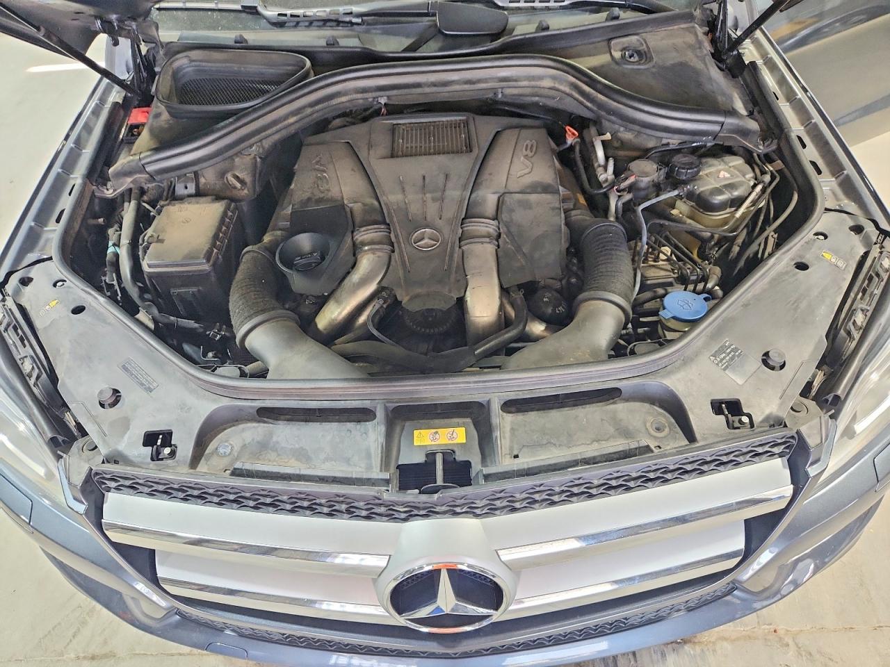 2013 Mercedes-benz Gl 450 4matic Gray vin: 4JGDF7CEXDA201772