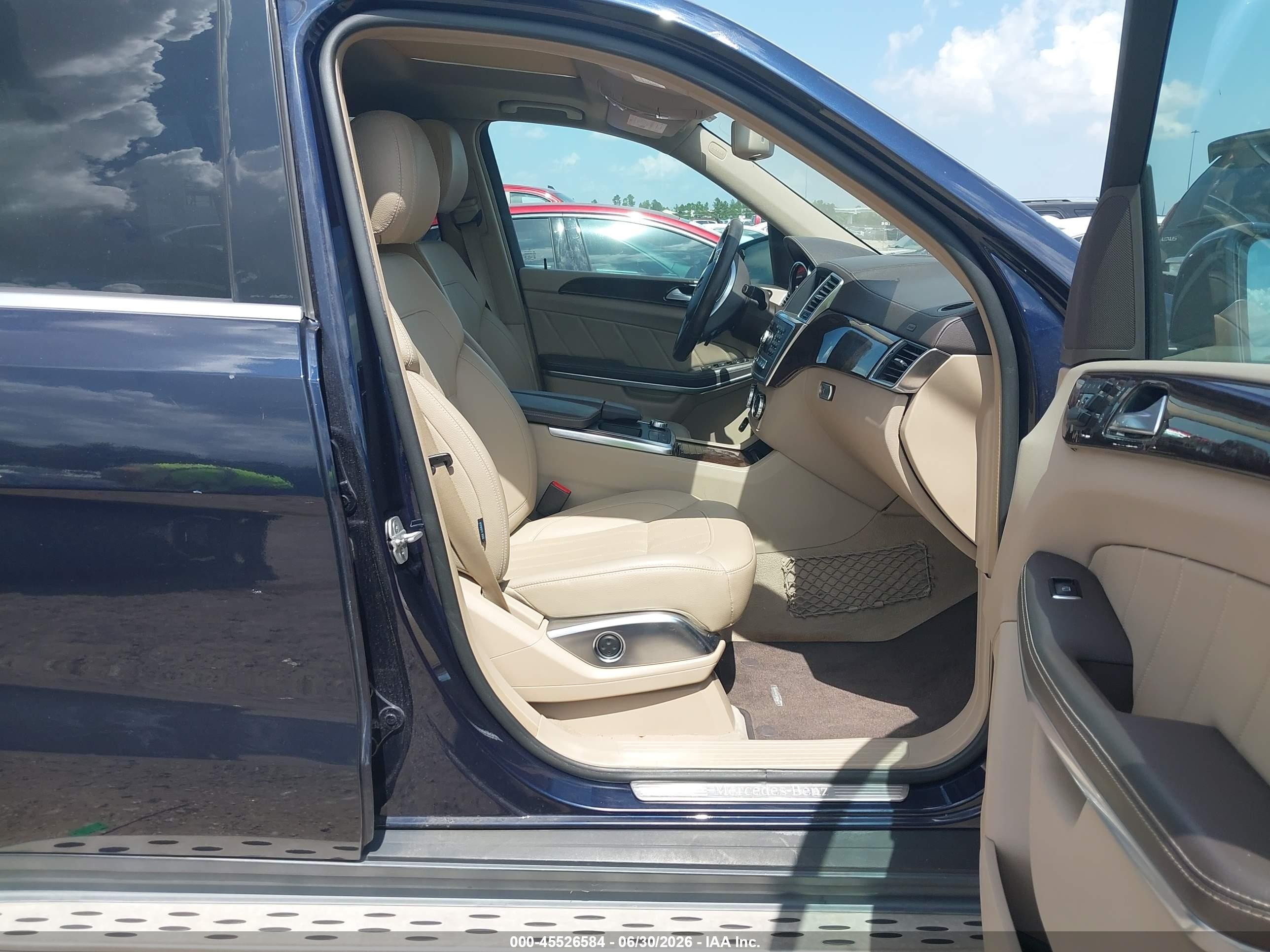 2013 Mercedes-benz Gl 450 4matic Blue vin: 4JGDF7CEXDA224694