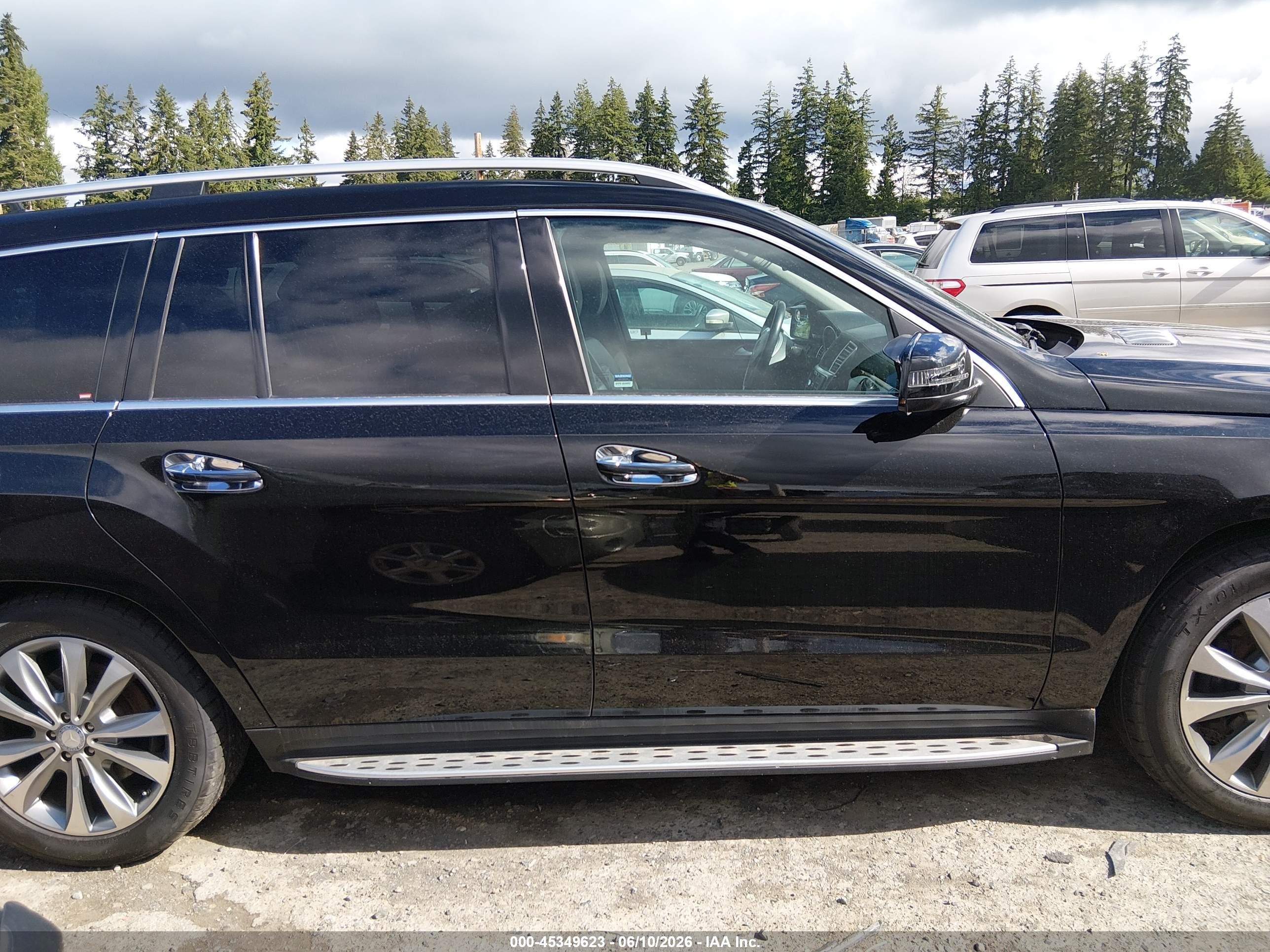 2013 Mercedes-benz Gl 450 4matic Black vin: 4JGDF7CEXDA231628