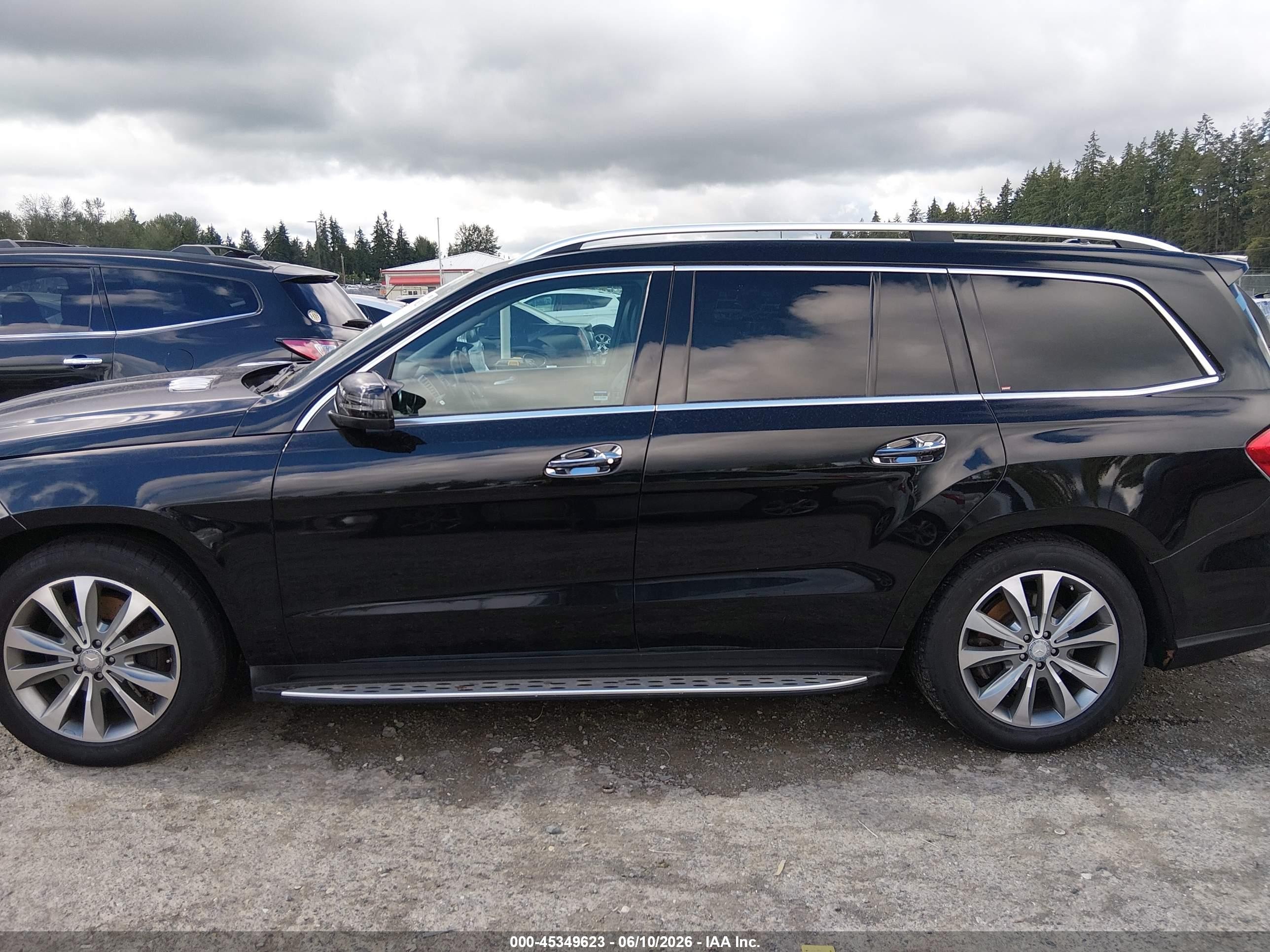 2013 Mercedes-benz Gl 450 4matic Black vin: 4JGDF7CEXDA231628