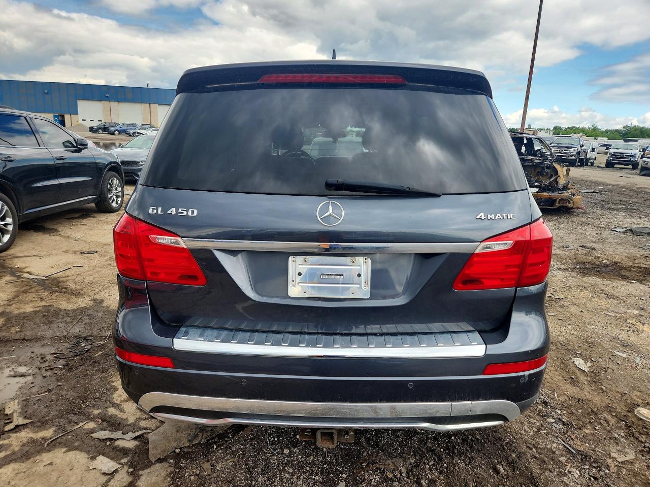 2013 Mercedes-benz Gl 450 4matic Синий vin: 4JGDF7CEXDA240443
