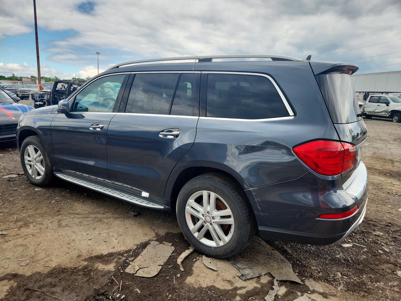 2013 Mercedes-benz Gl 450 4matic Синий vin: 4JGDF7CEXDA240443