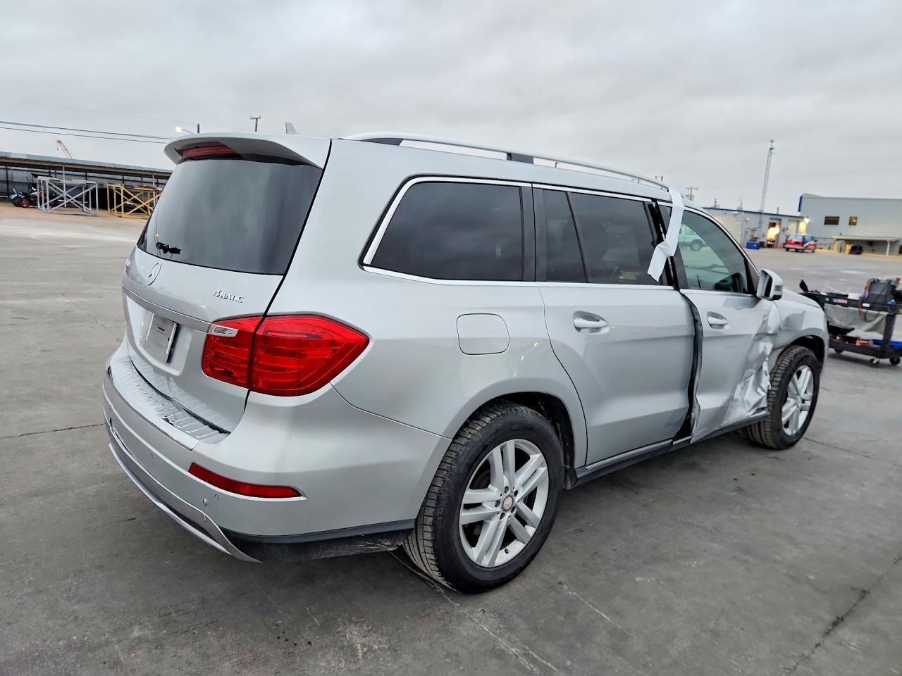 2013 Mercedes-benz Gl 450 4matic Silver vin: 4JGDF7CEXDA242631