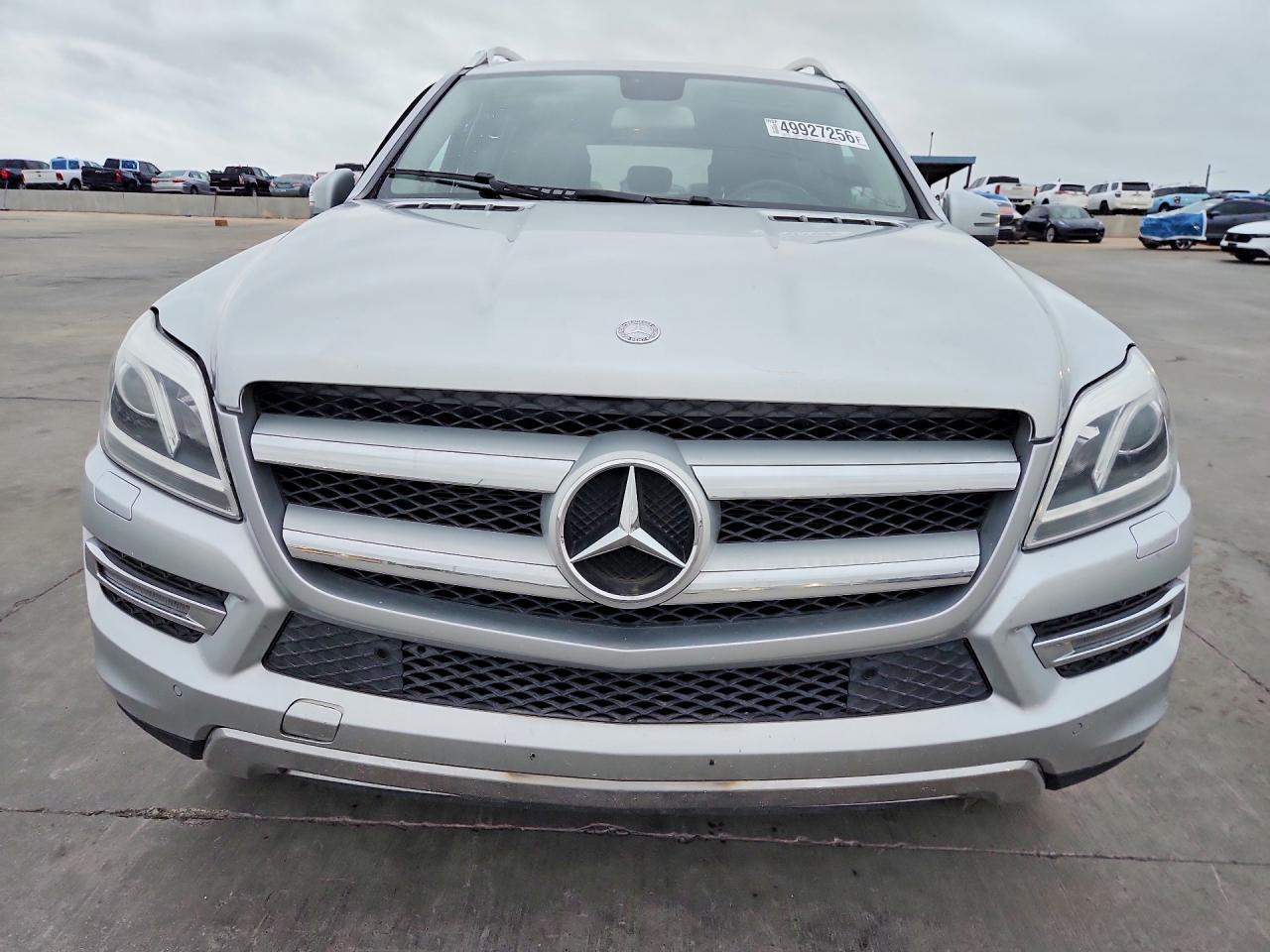 2013 Mercedes-benz Gl 450 4matic Silver vin: 4JGDF7CEXDA242631
