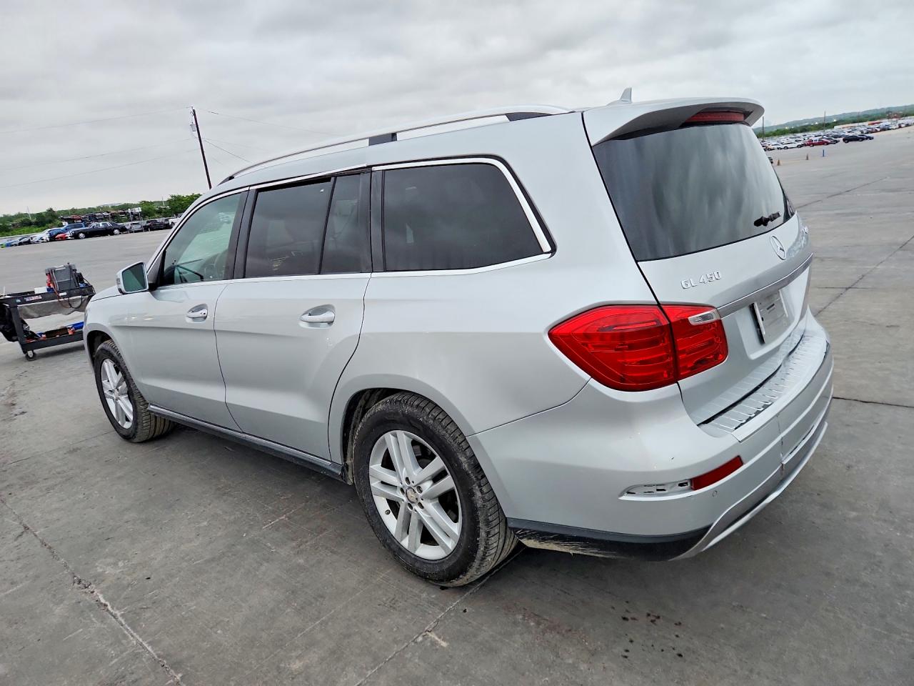 2013 Mercedes-benz Gl 450 4matic Silver vin: 4JGDF7CEXDA242631