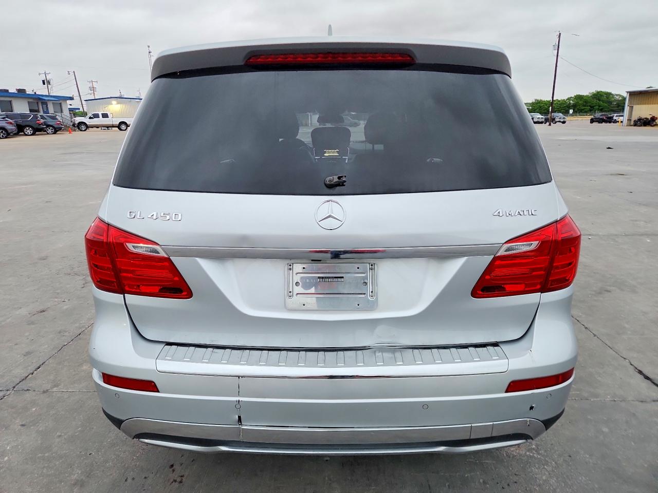 2013 Mercedes-benz Gl 450 4matic Silver vin: 4JGDF7CEXDA242631