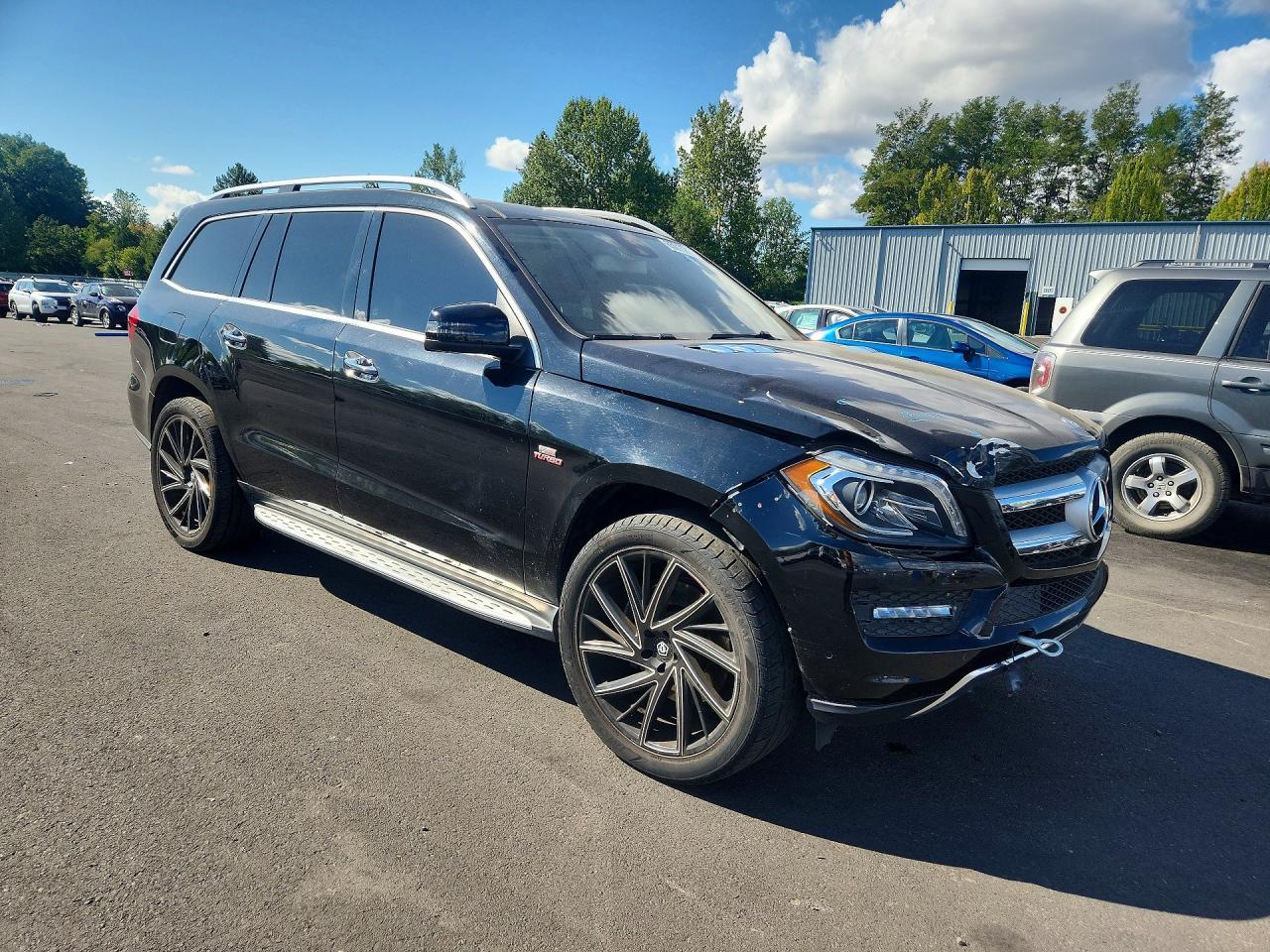 2013 Mercedes-benz Gl 450 4matic Black vin: 4JGDF7CEXDA242919