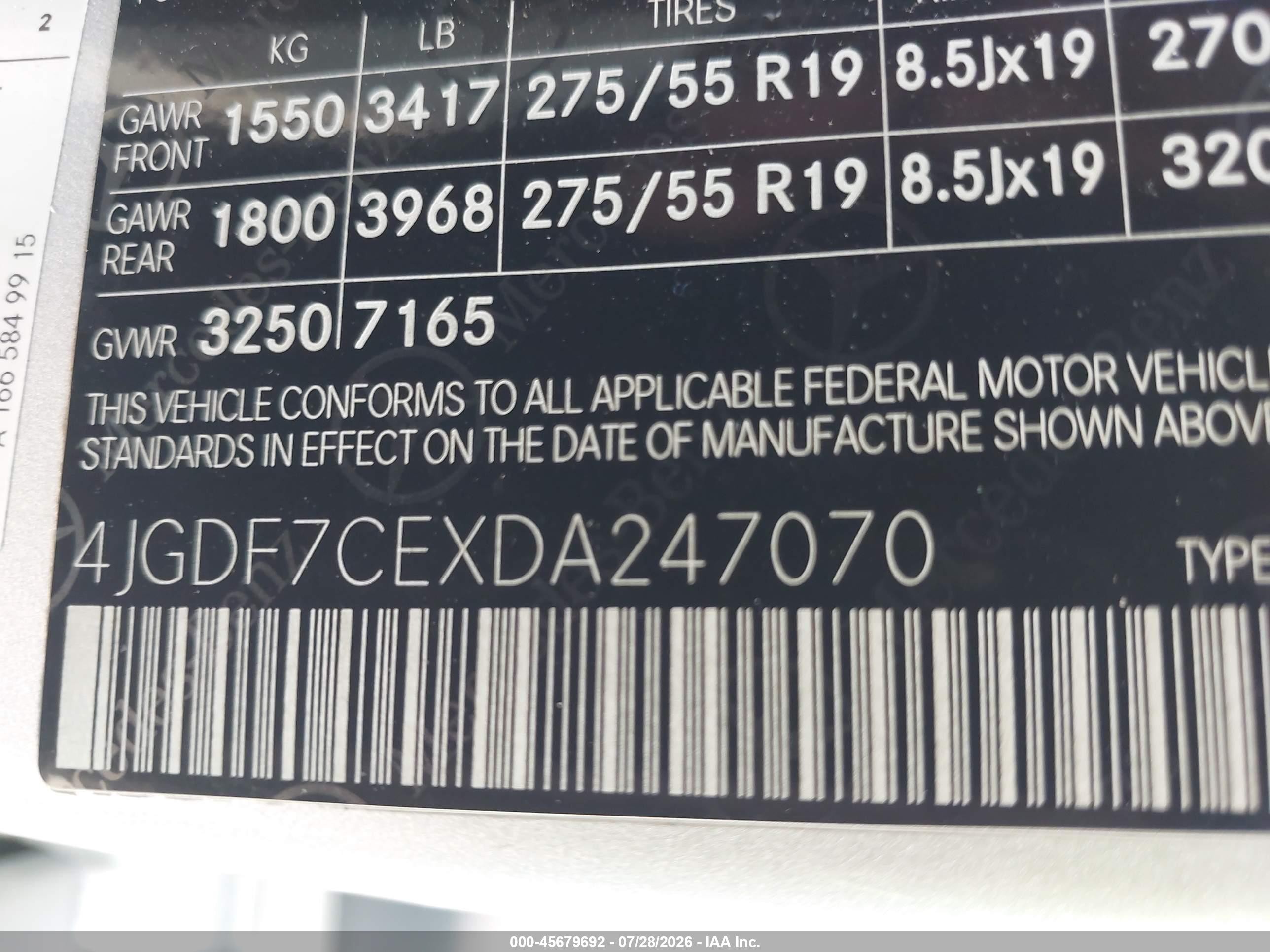 2013 Mercedes-benz Gl 450 4matic Серебряный vin: 4JGDF7CEXDA247070