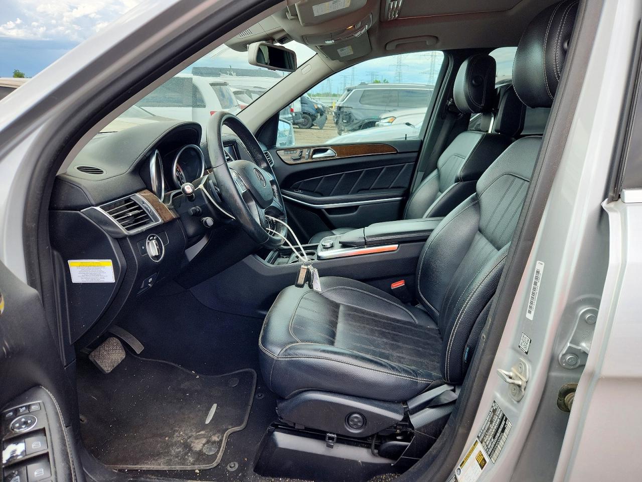 2014 Mercedes-benz Gl 450 4matic Silver vin: 4JGDF7CEXEA305406