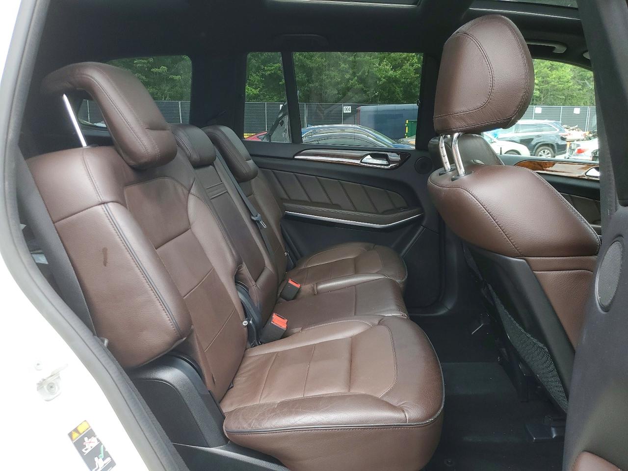 2014 Mercedes-benz Gl 450 4matic White vin: 4JGDF7CEXEA330418