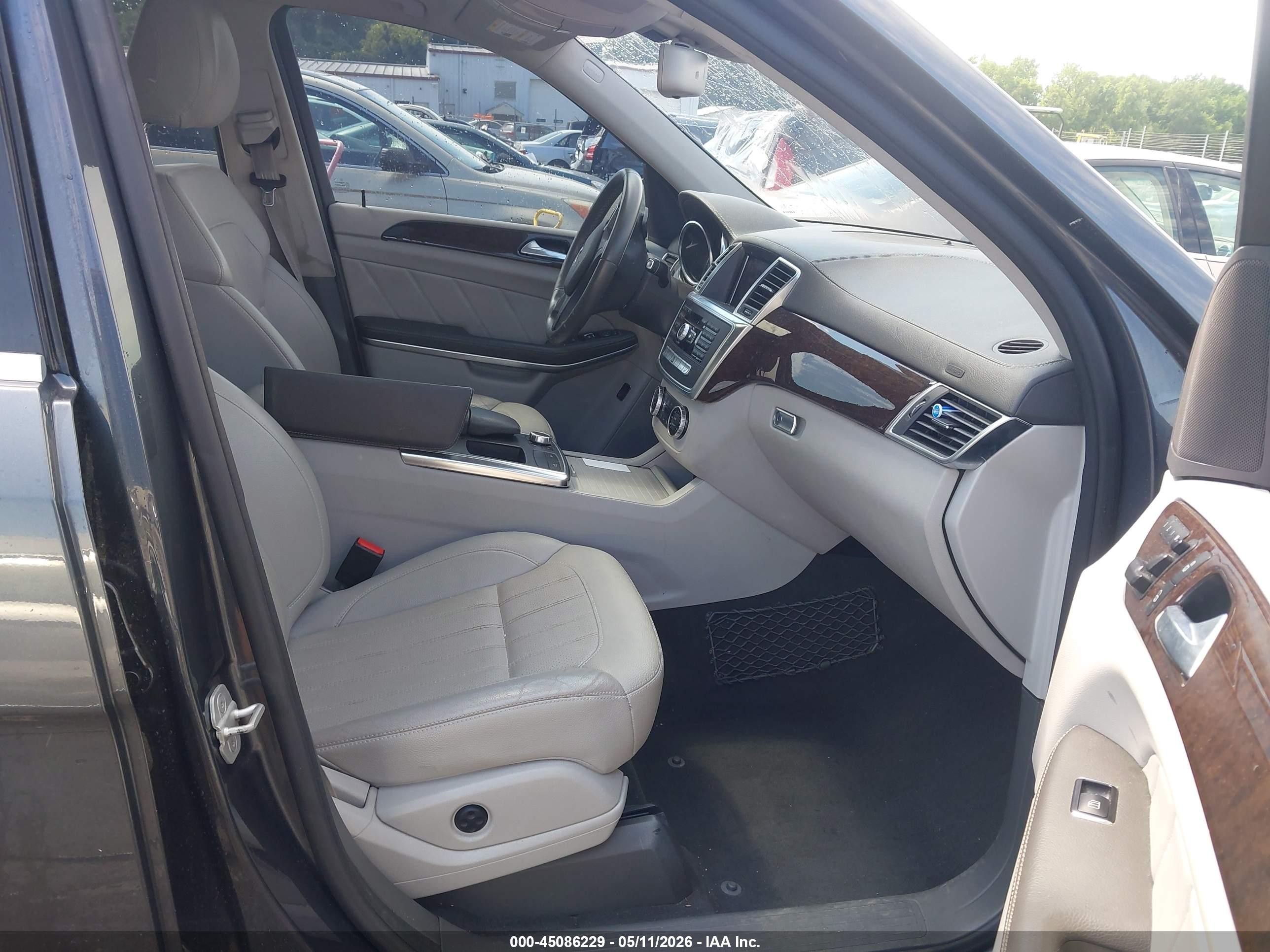 2014 Mercedes-benz Gl 450 4matic Gray vin: 4JGDF7CEXEA341385