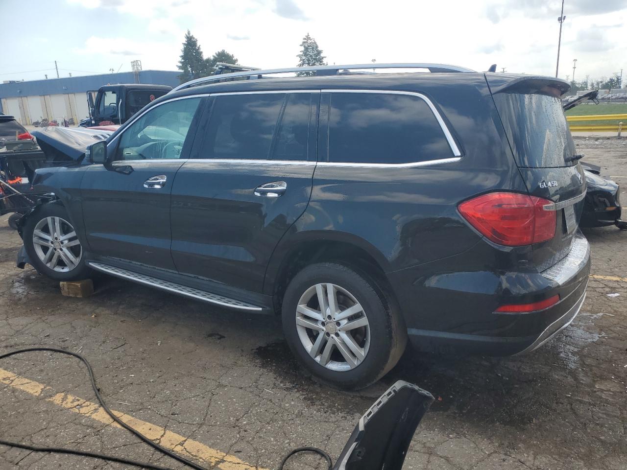 2014 Mercedes-benz Gl 450 4matic Black vin: 4JGDF7CEXEA346215
